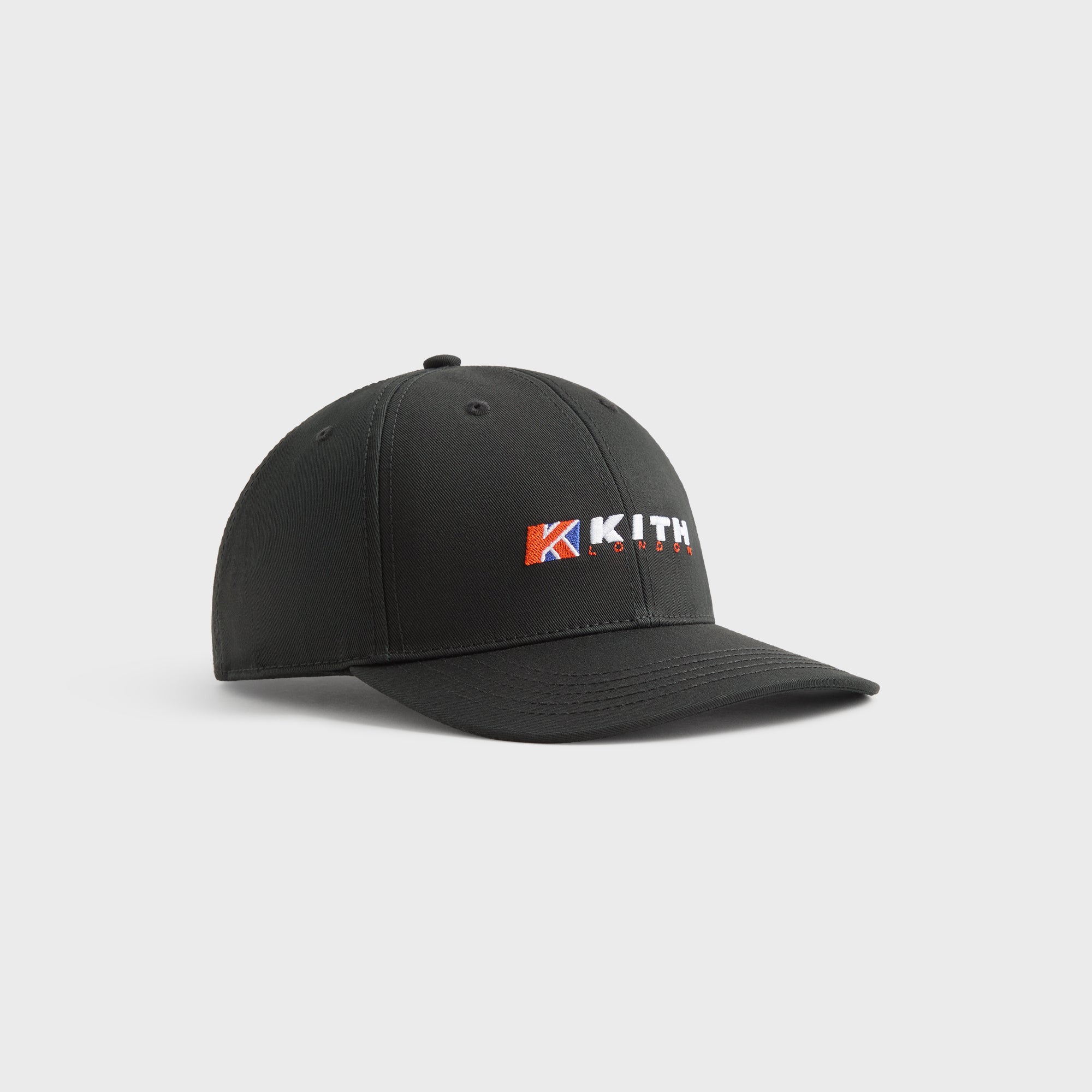 Kith London Twill Aaron Cap - Black