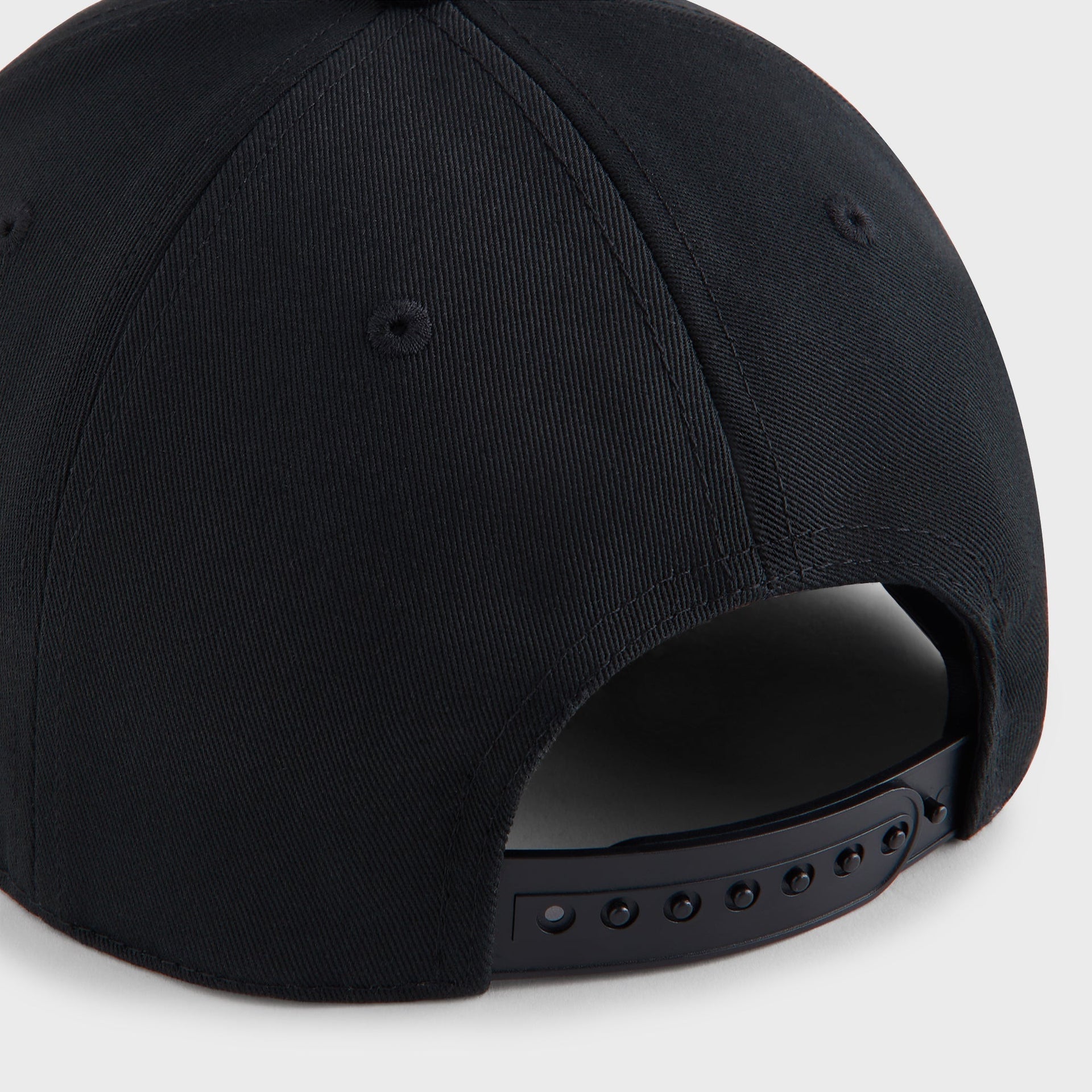 Kith Twill Bay Low Pinch Crown Snapback - Black - PH