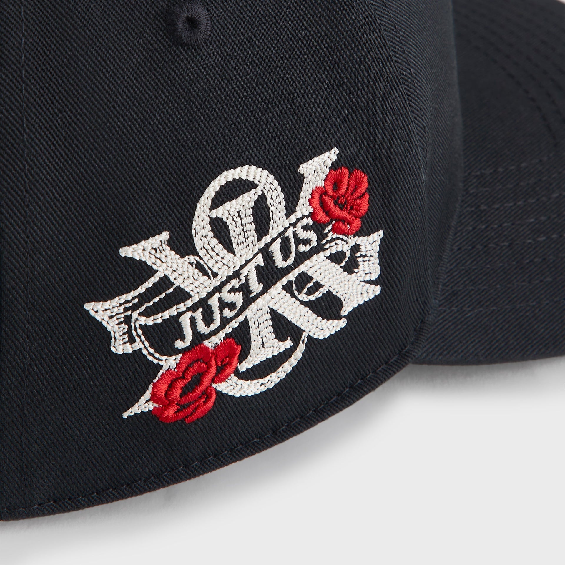 Kith Twill Bay Low Pinch Crown Snapback - Black - PH