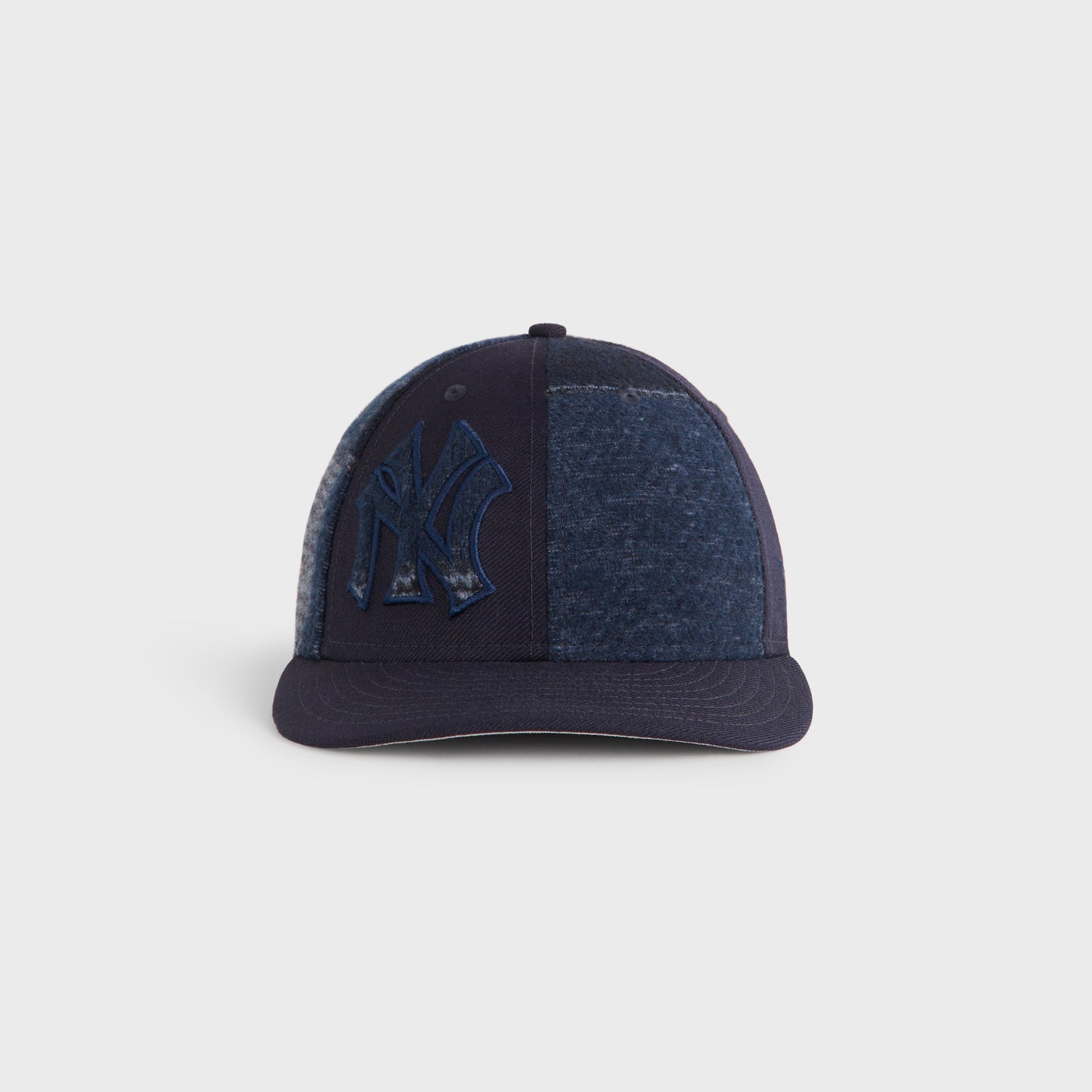 Kith & New Era for the New York Yankees Patchwork Wool 59FIFTY Low Profile - Nocturnal - PH