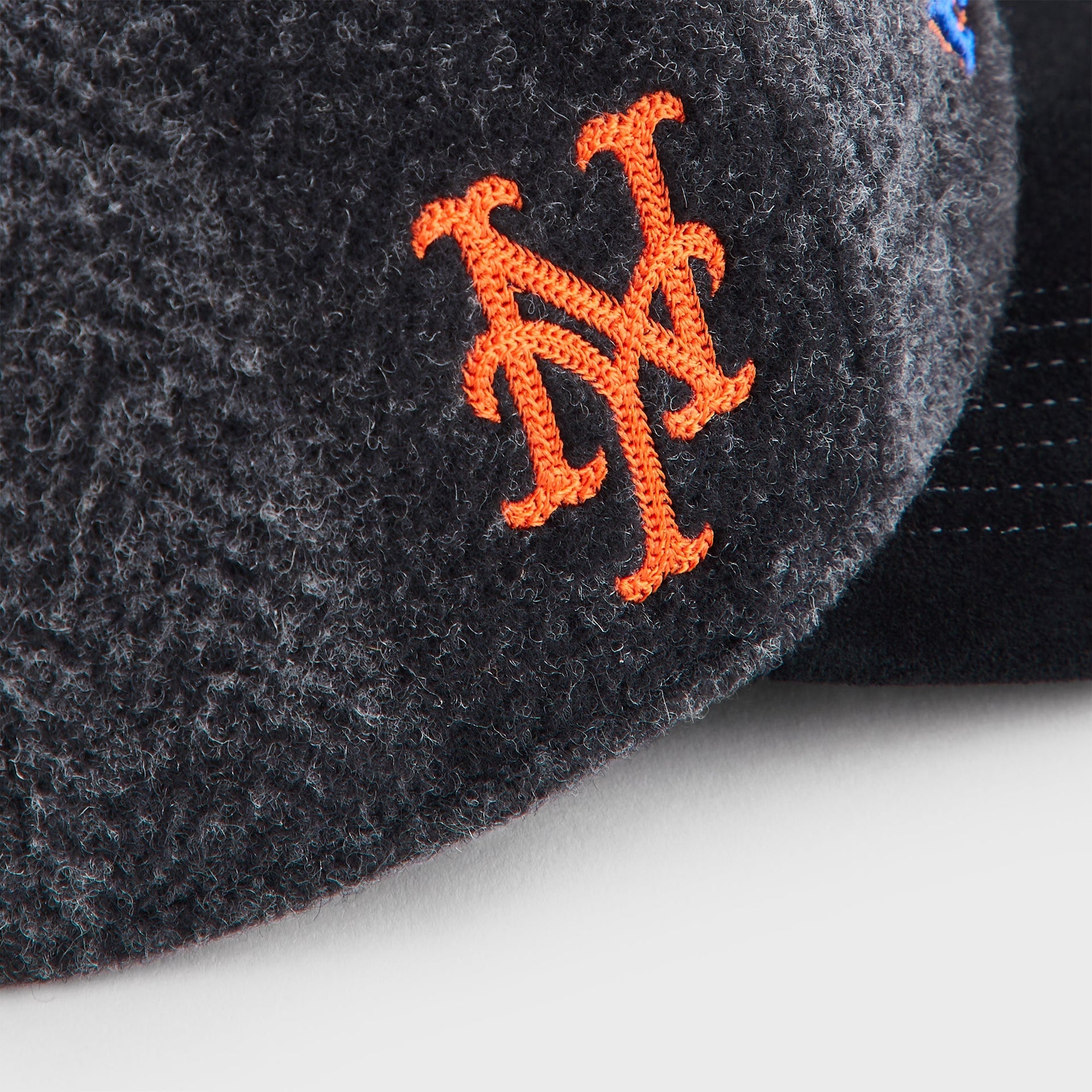 Kith & '47 for the New York Mets Patchwork Wool Franchise LS Cap - Shadow - PH