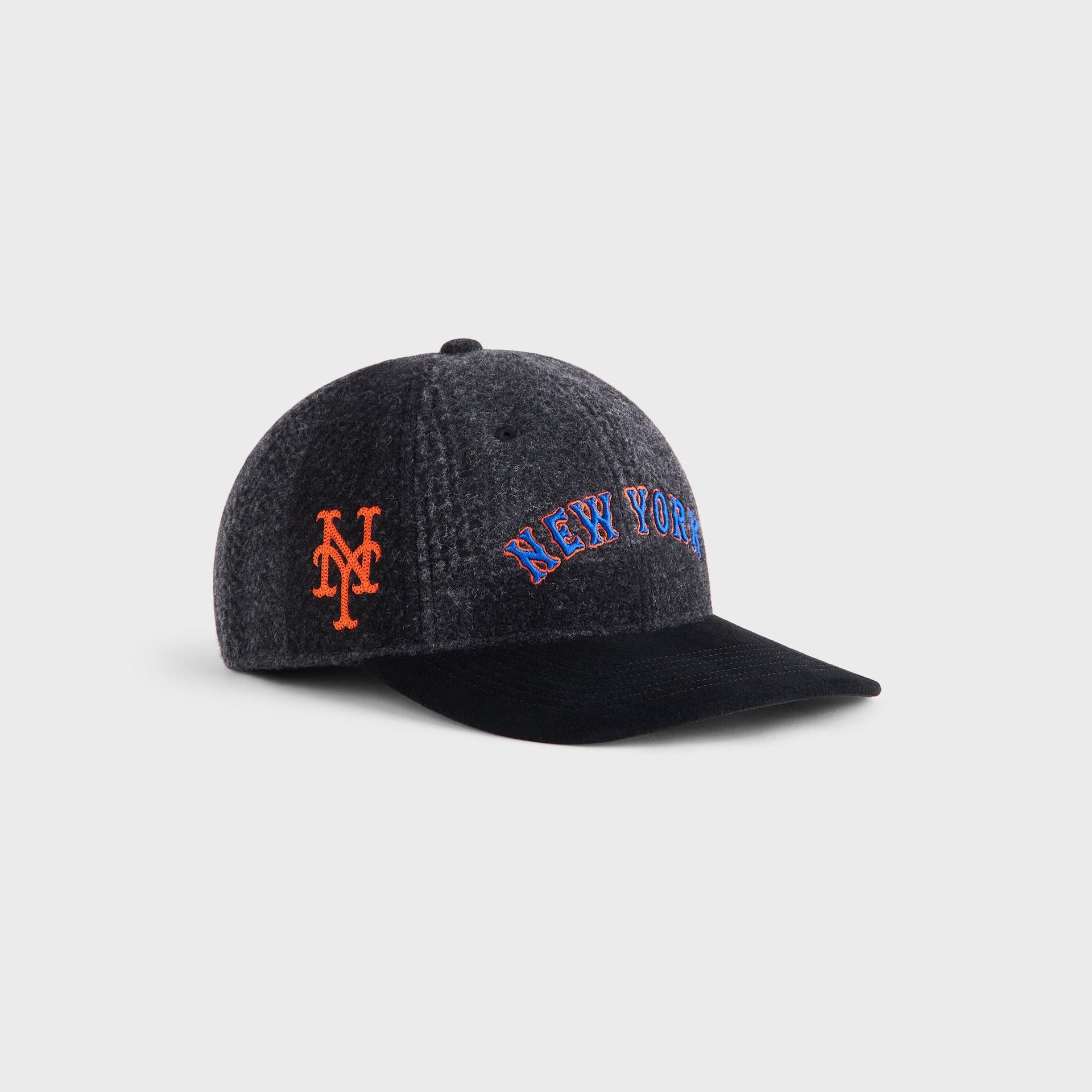 Kith & '47 for the New York Mets Patchwork Wool Franchise LS Cap - Shadow - PH