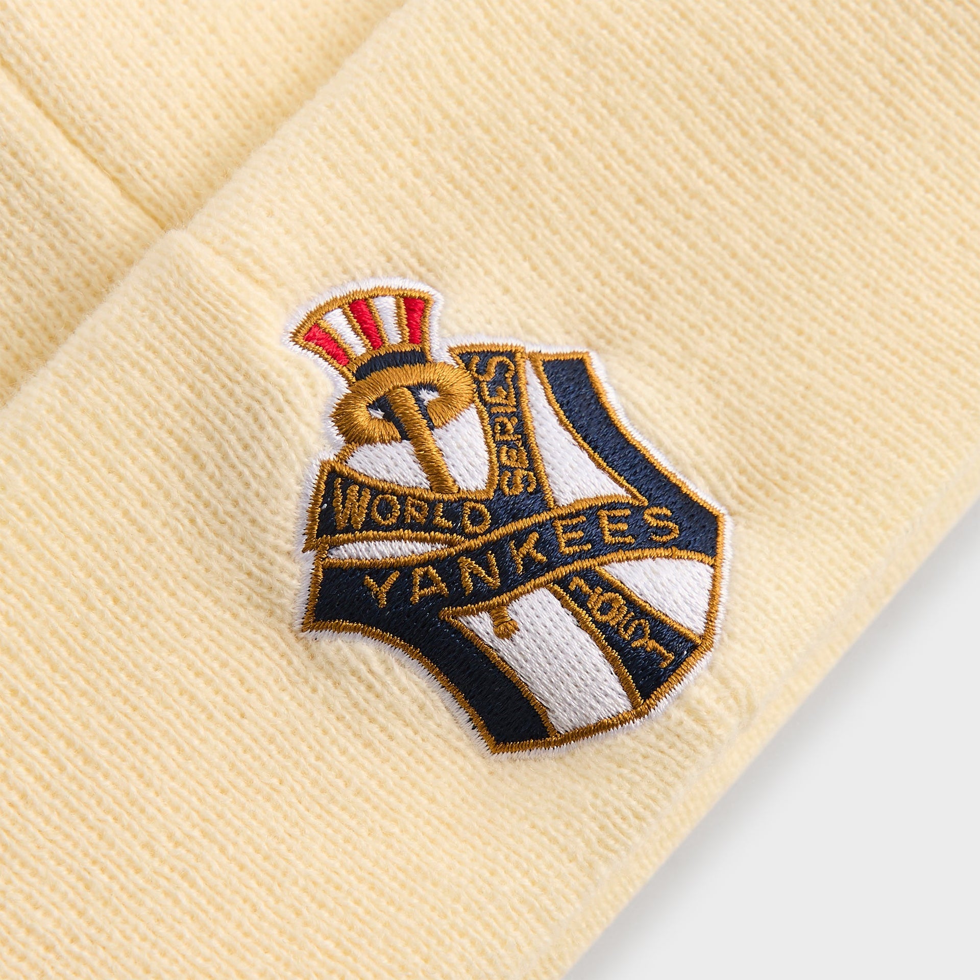 Kith & New Era for the New York Yankees Knit Beanie - Sandrift - PH