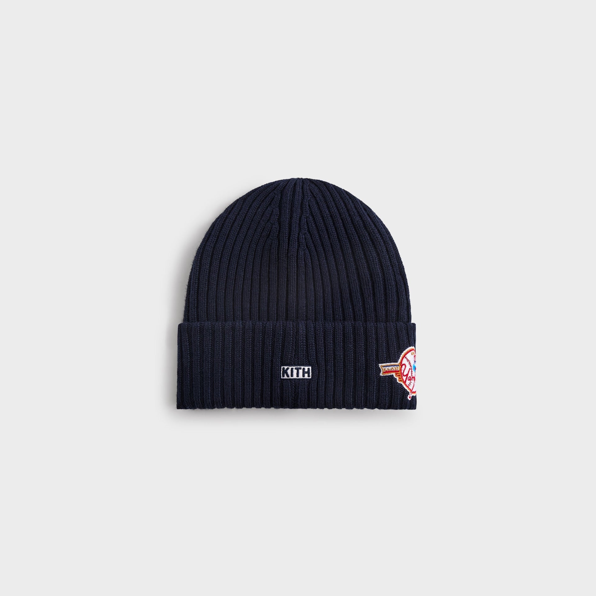 Kith & New Era for the New York Yankees Merino Knit Beanie - Nocturnal - PH