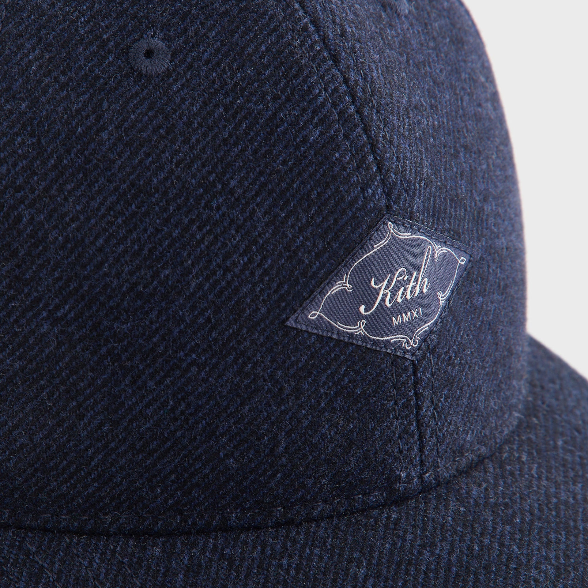 Kith Lightweight Wool Twill Aaron Hitch Classic Cap - Nocturnal - PH