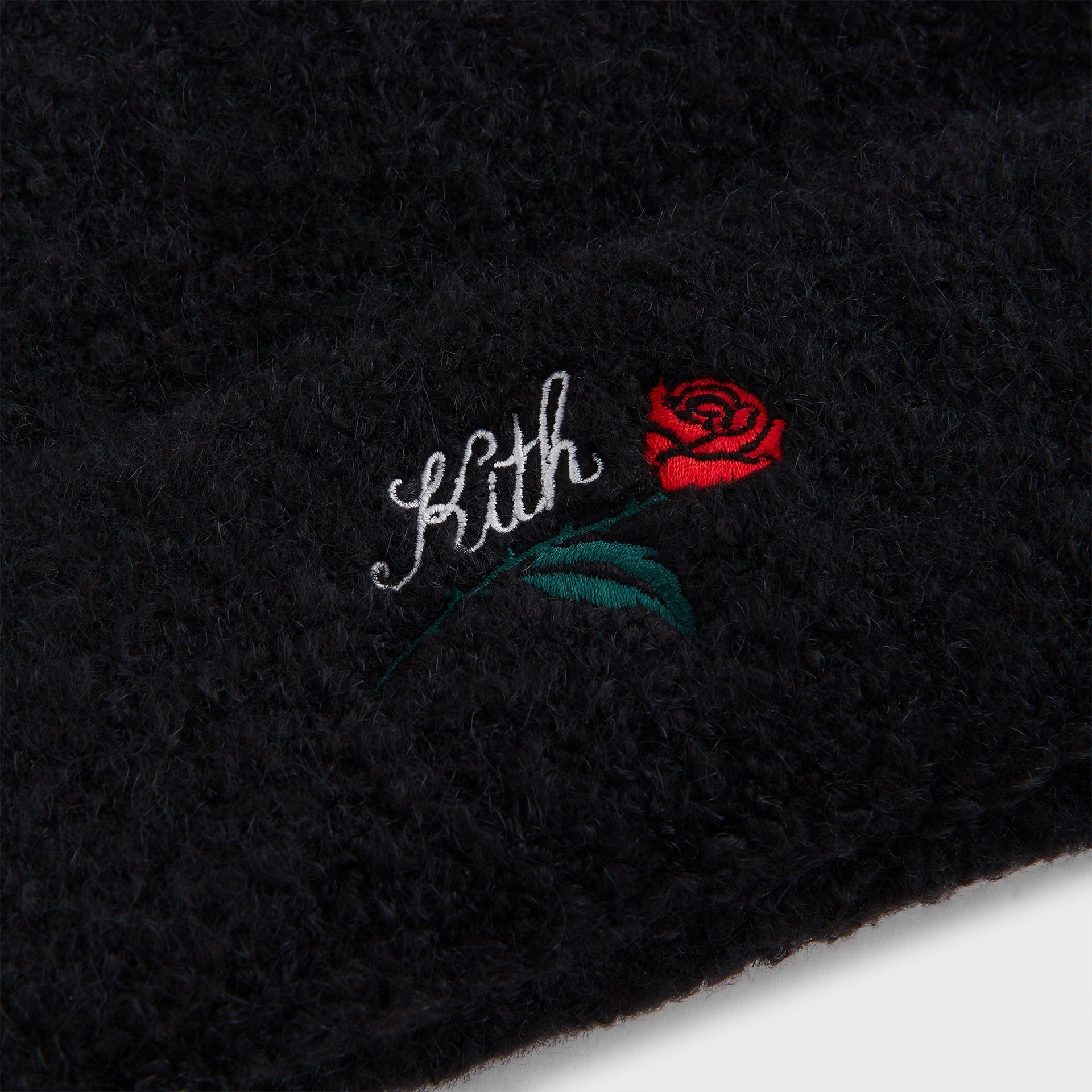 Kith Boucle Yarn Mia Beanie - Black - PH