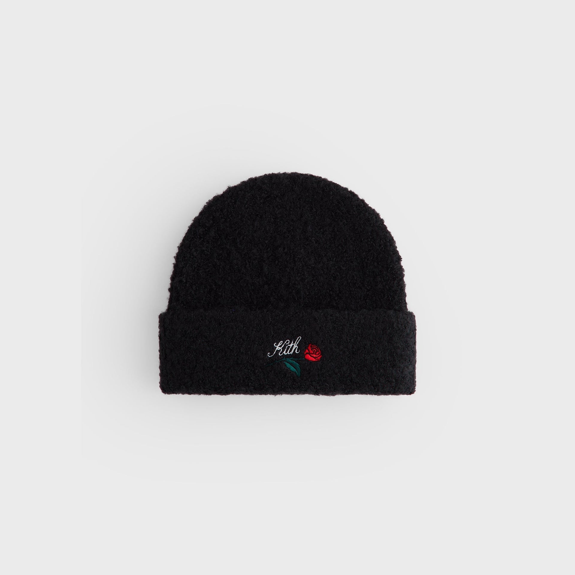 Kith Boucle Yarn Mia Beanie - Black - PH