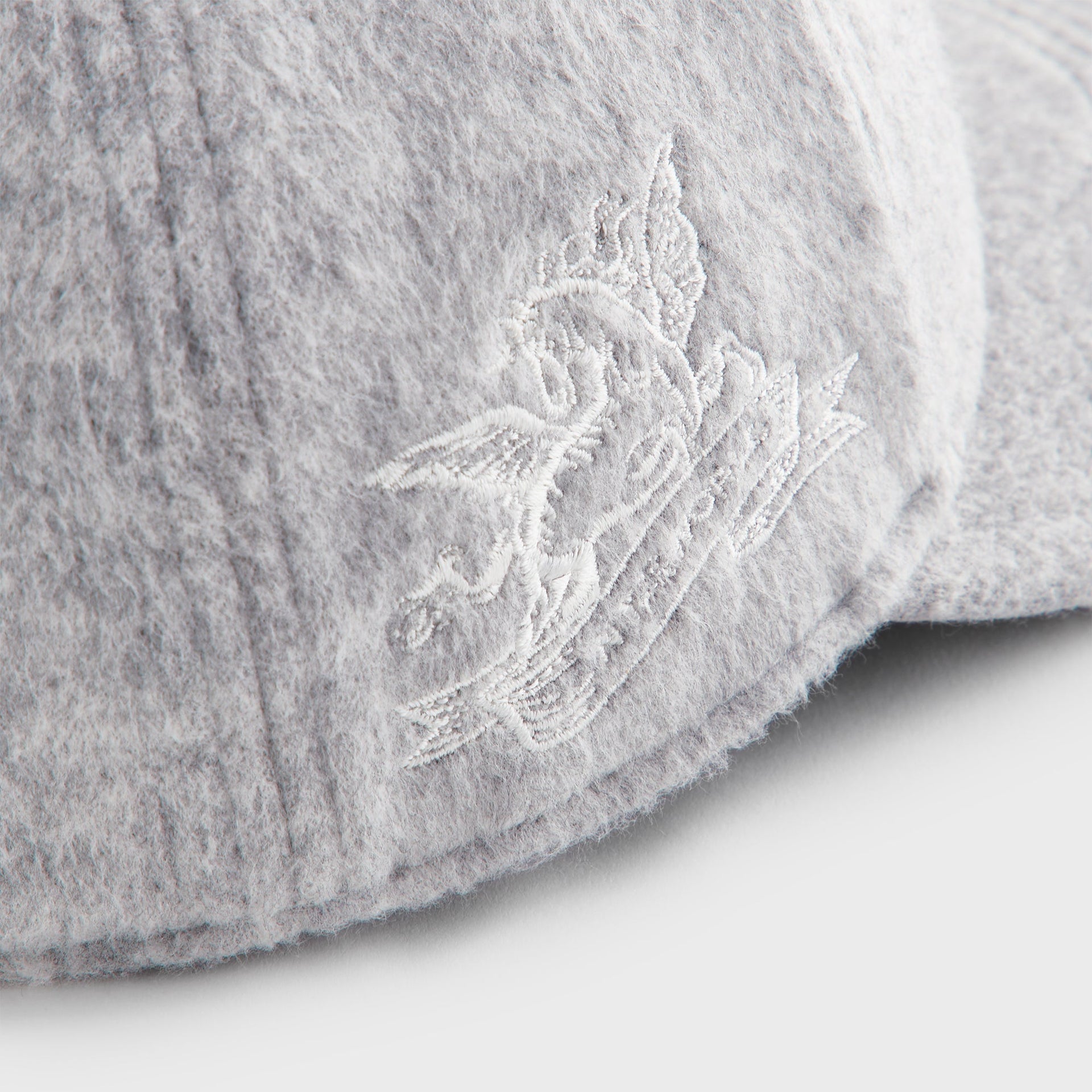 Kith & New Era for the New York Yankees Brushed Jersey 59Fifty Low Profile Fitted Cap - Medium Heather Grey - PH