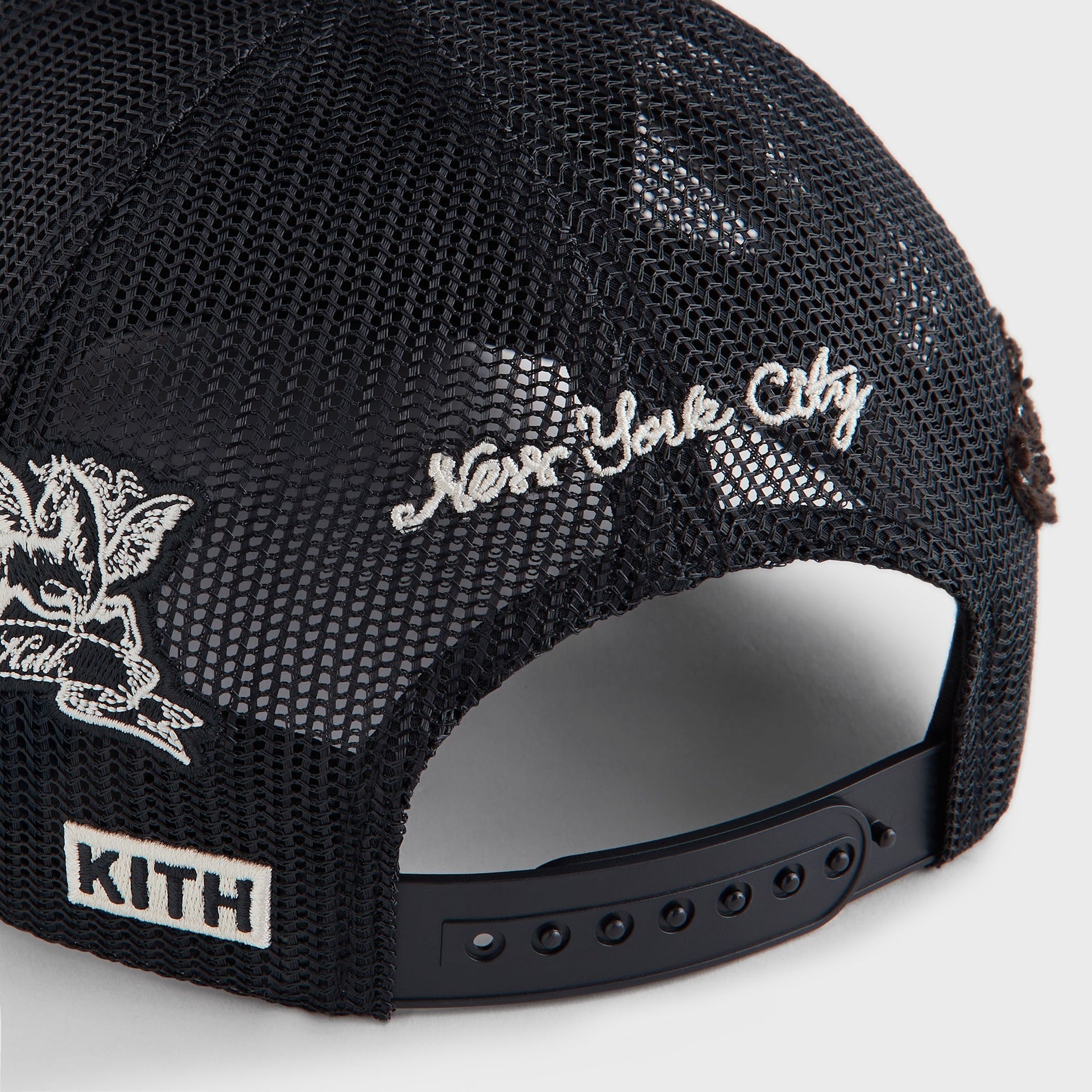 Kith Corduroy Nolan Trucker Hat - Black - PH