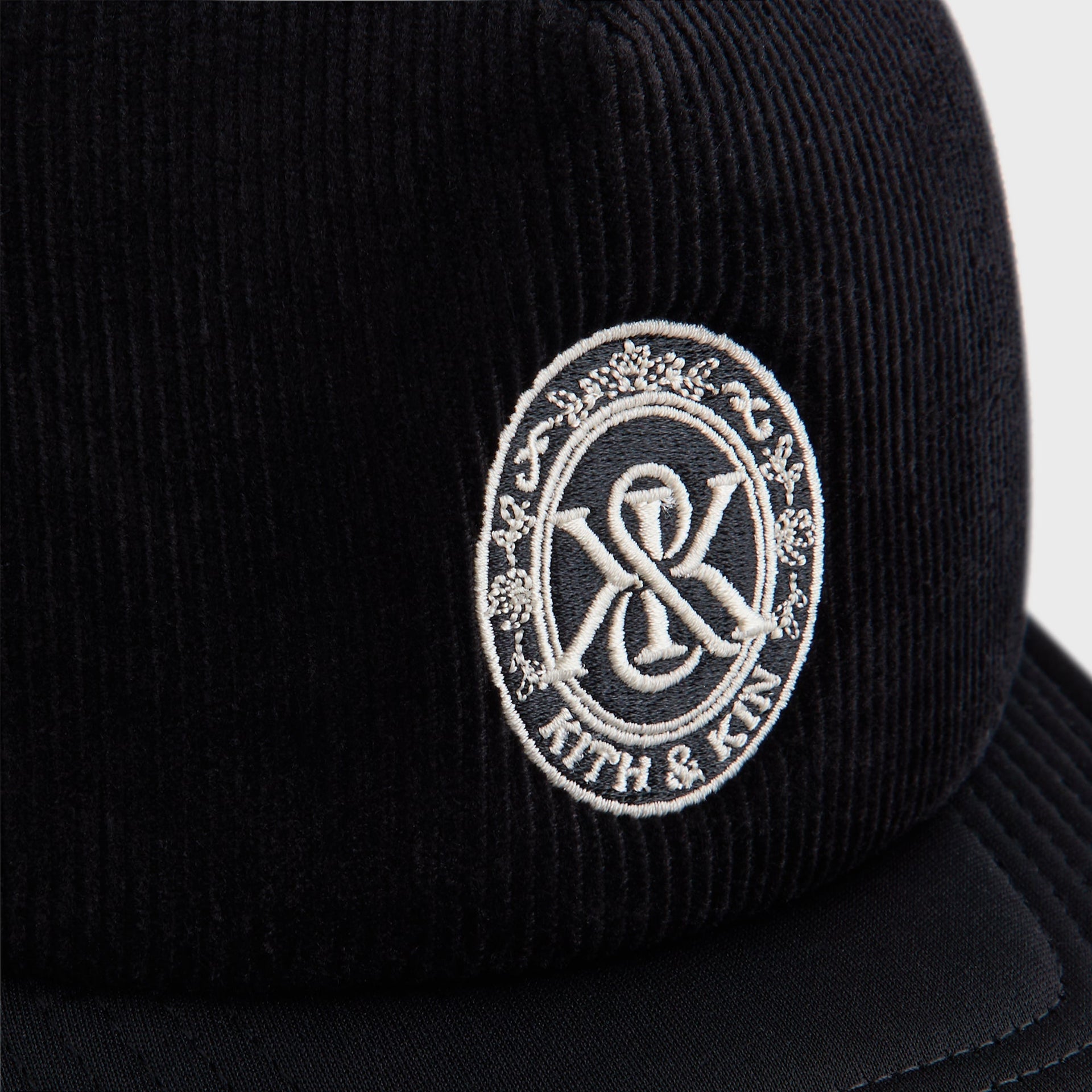 Kith Corduroy Nolan Trucker Hat - Black - PH