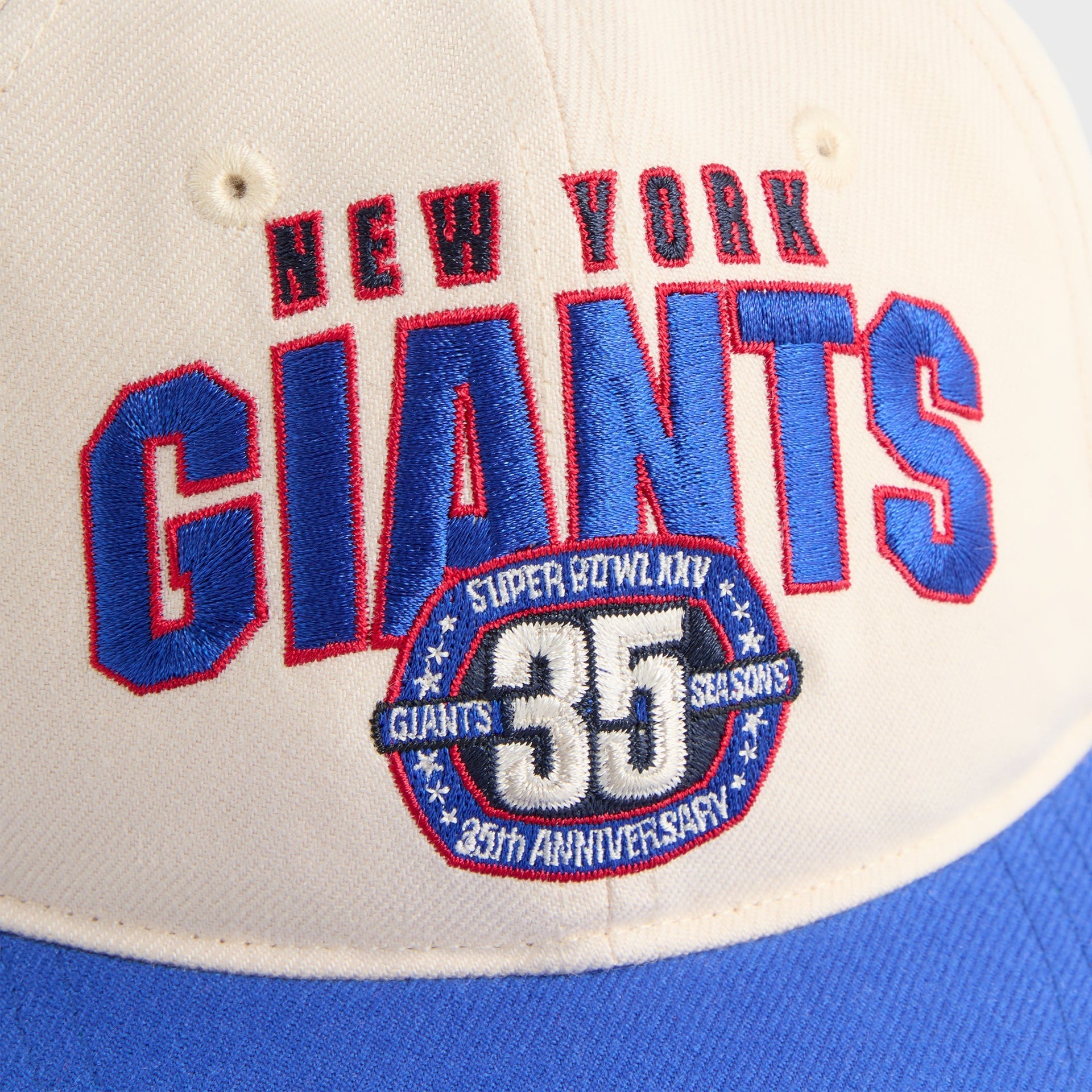 Kith & '47 for the NFL New York Giants Wool Blend Franchise LS Cap - Sandrift - PH