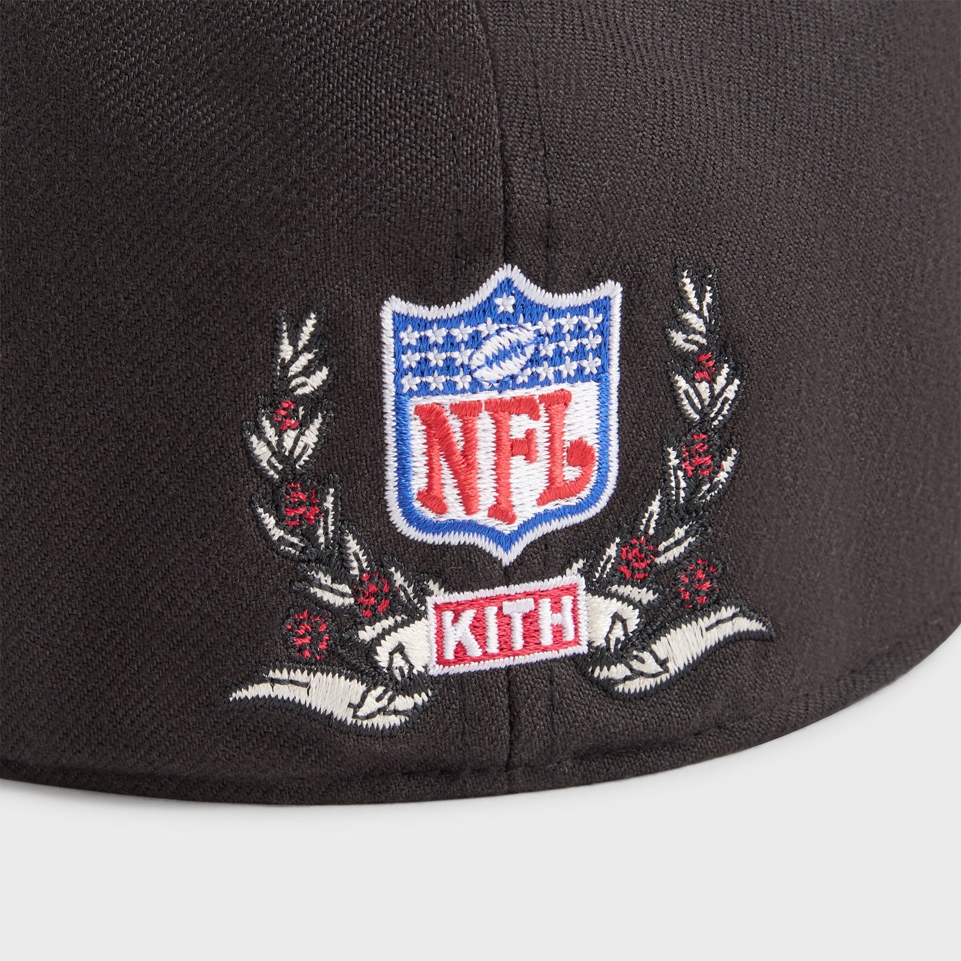 Kith & '47 for the NFL San Francisco 49ers Wool Blend Franchise LS Cap - Black - PH