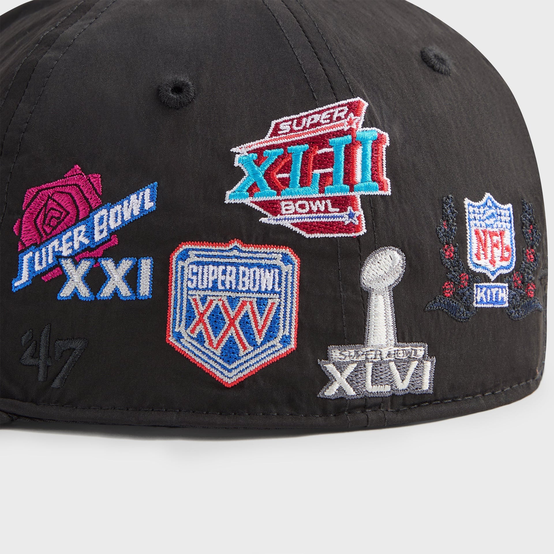 Kith & '47 for the NFL New York Giants Nylon Hitch Snapback - Black - PH