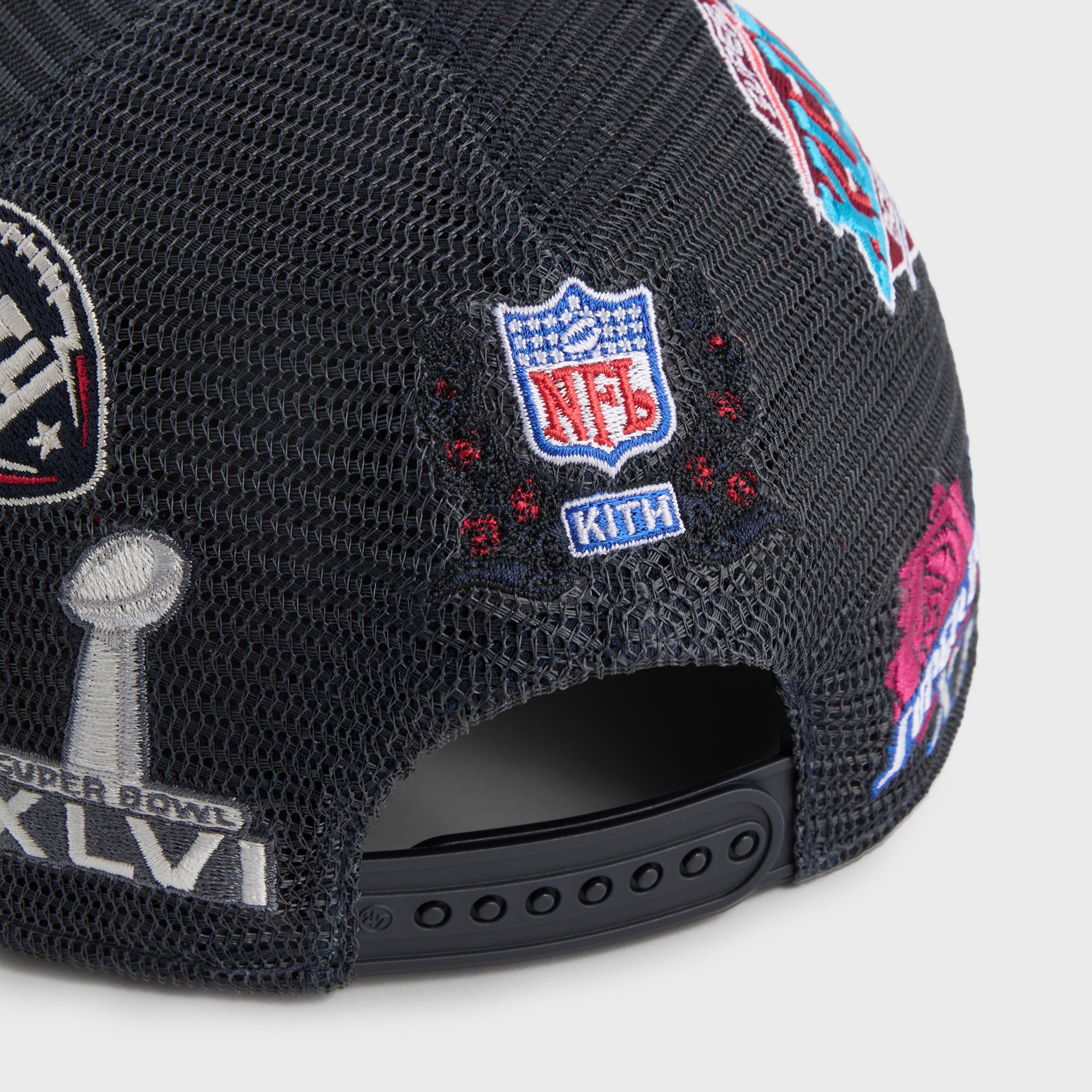 Kith & '47 for the NFL New York Giants Wool Hitch Trucker Hat - Noctur