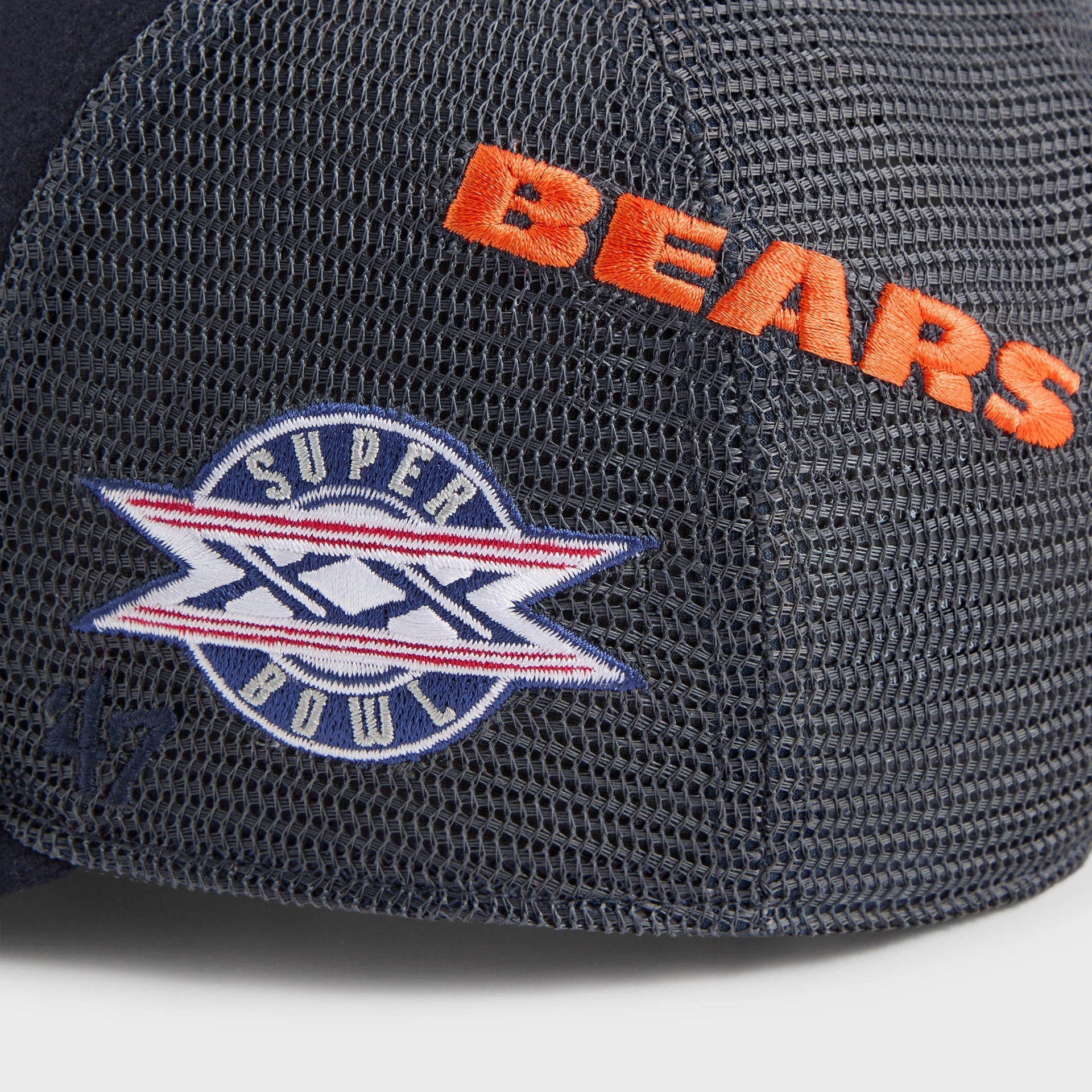 Kith & '47 for the NFL Chicago Bears Wool Hitch Trucker Hat - Nocturnal - PH
