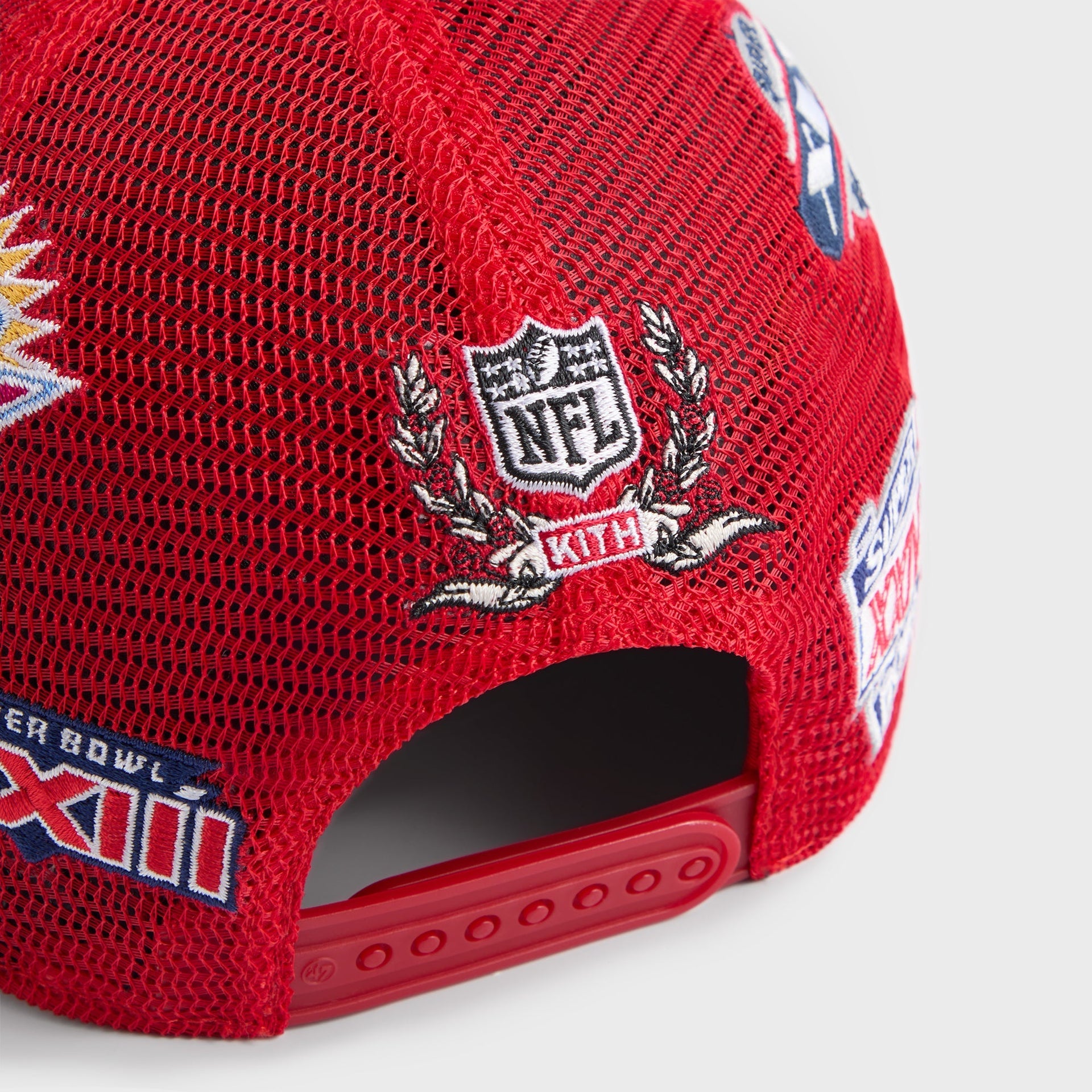 Kith & '47 for the NFL San Francisco 49ers Wool Hitch Trucker Hat - Present - PH