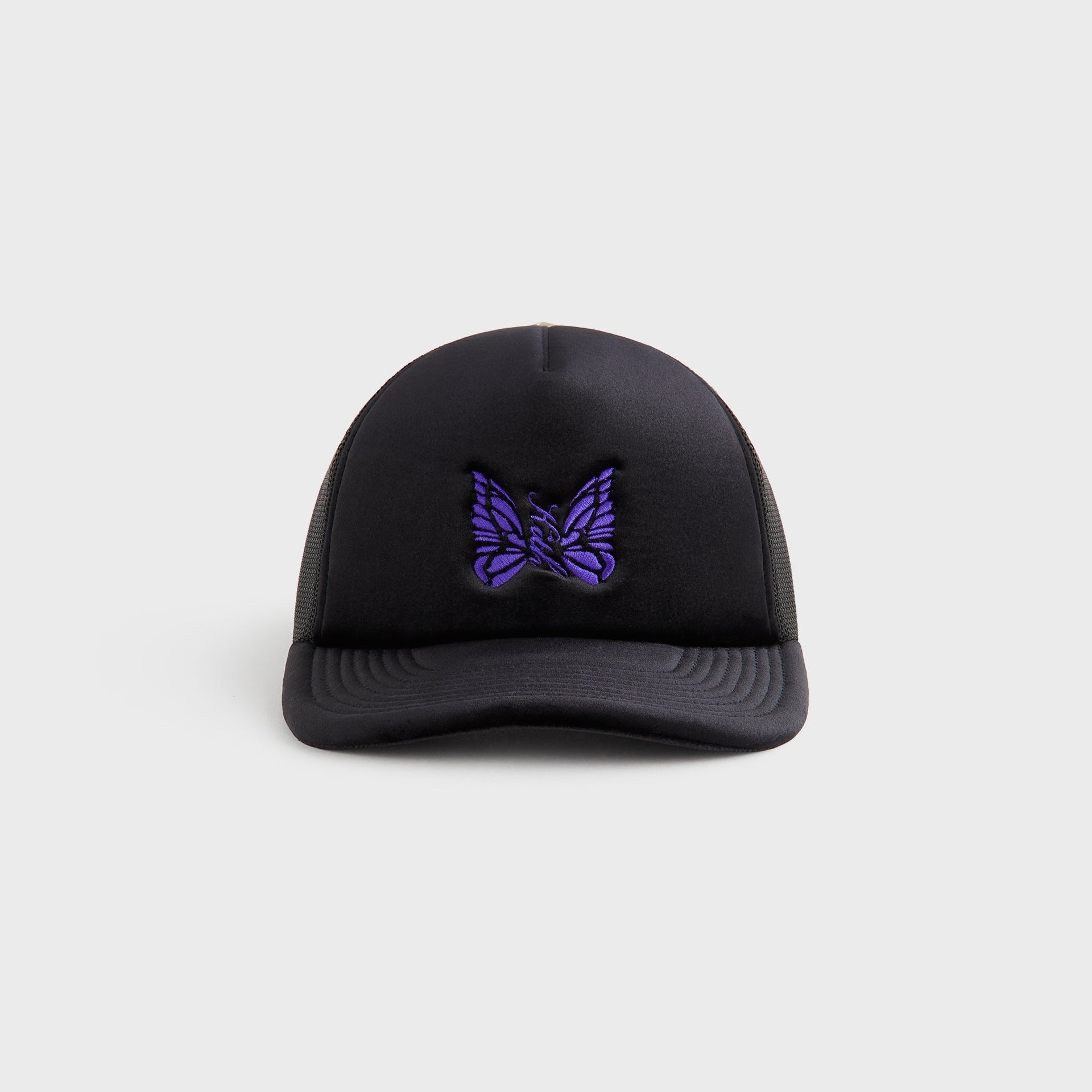 Kith for Needles Velour Nolan Trucker Cap - Black - PH
