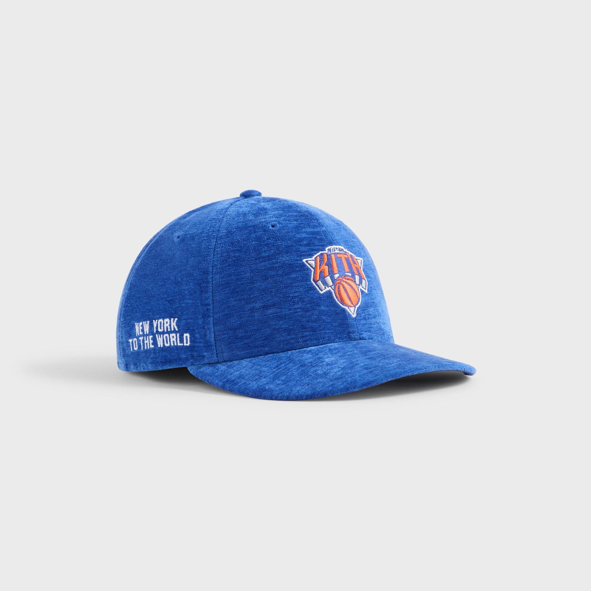Kith & New Era for the New York Knicks Chenille 59FIFTY Low Profile Fitted Cap - Royal - PH