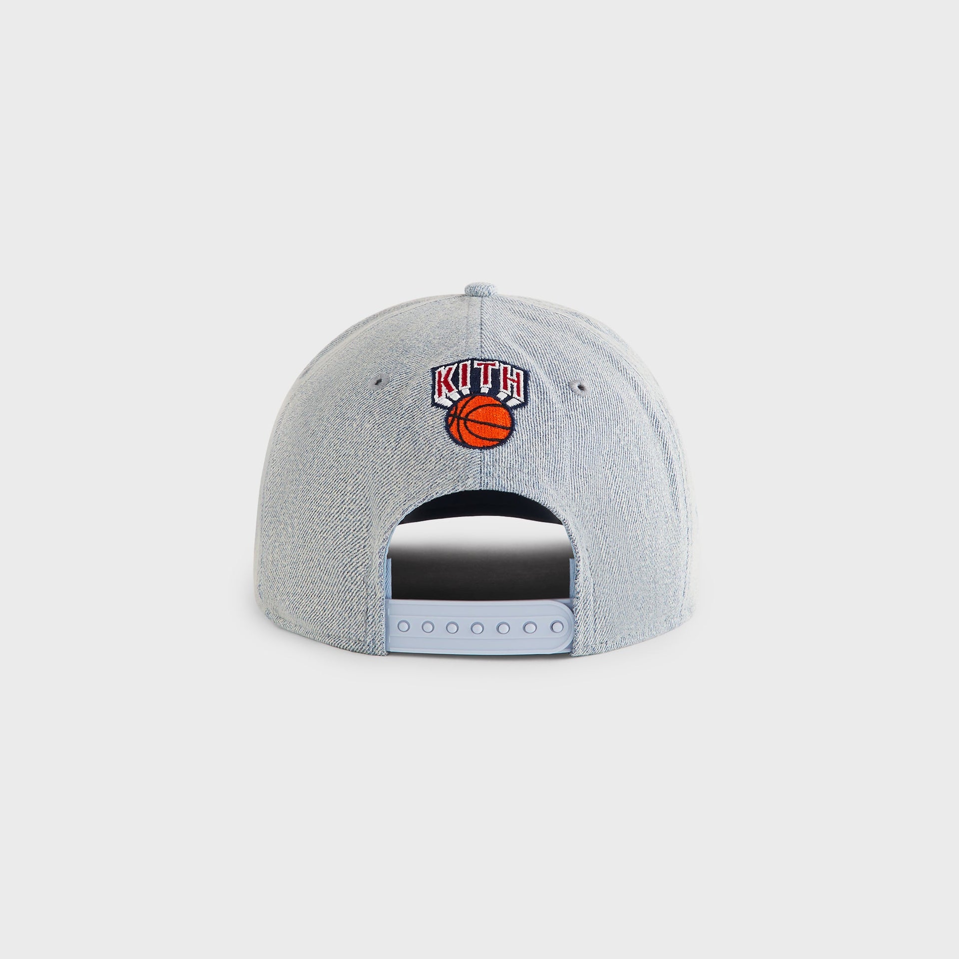 Kith & New Era for the New York Knicks Denim 9Forty M Crown Snapback - Mid Indigo