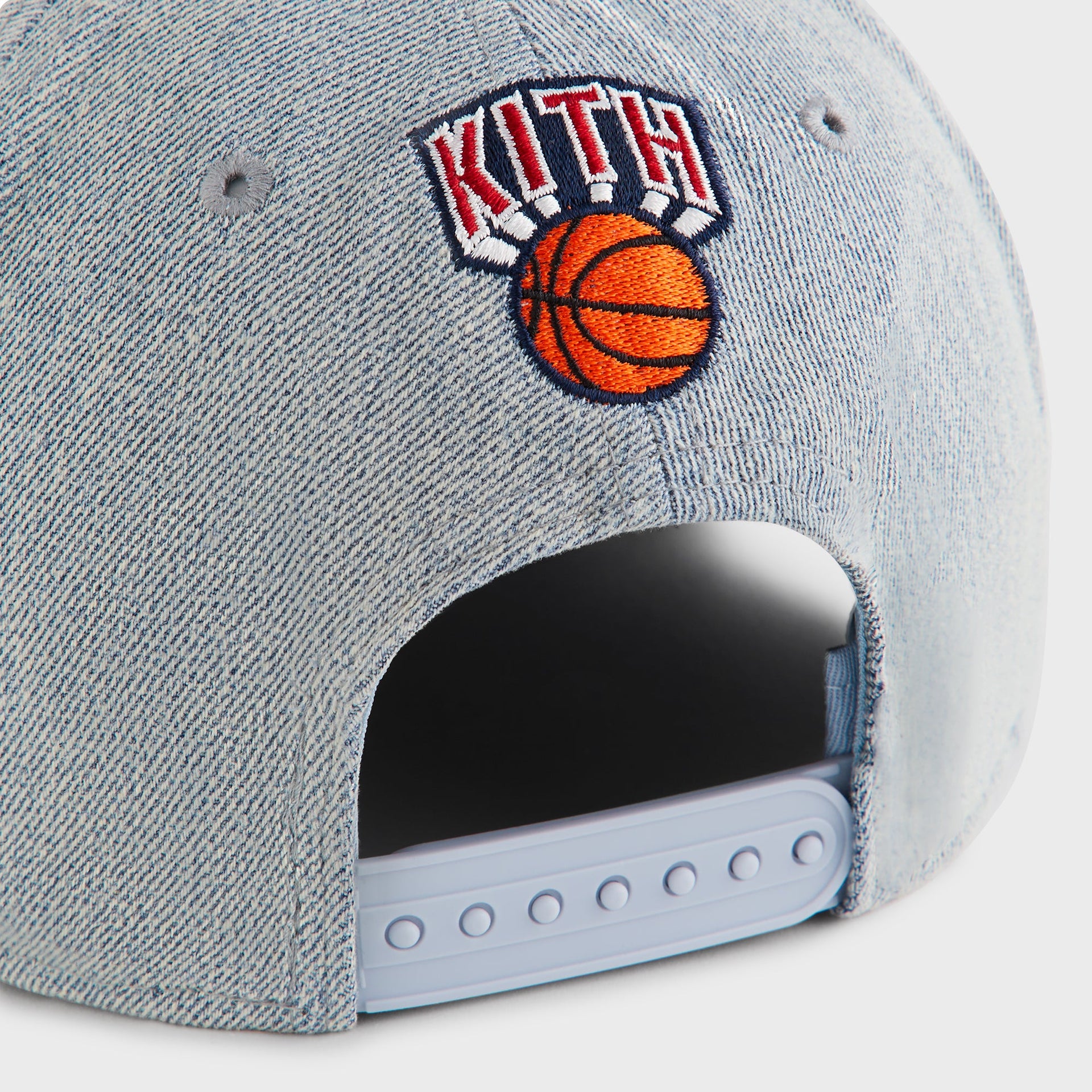 Kith & New Era for the New York Knicks Denim 9Forty M Crown Snapback - Mid Indigo