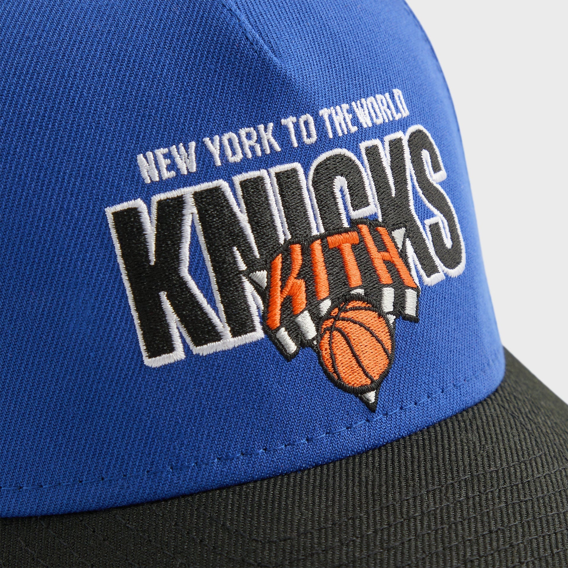 Kith & New Era for the New York Knicks Wool 9FORTY M Crown Snapback - Royal - PH