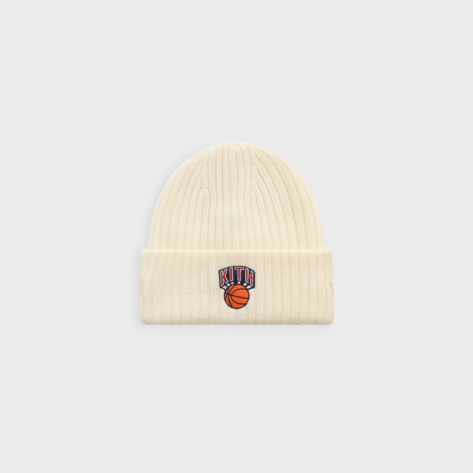 Kith & New Era for the New York Knicks Knit Beanie - Sandrift - PH
