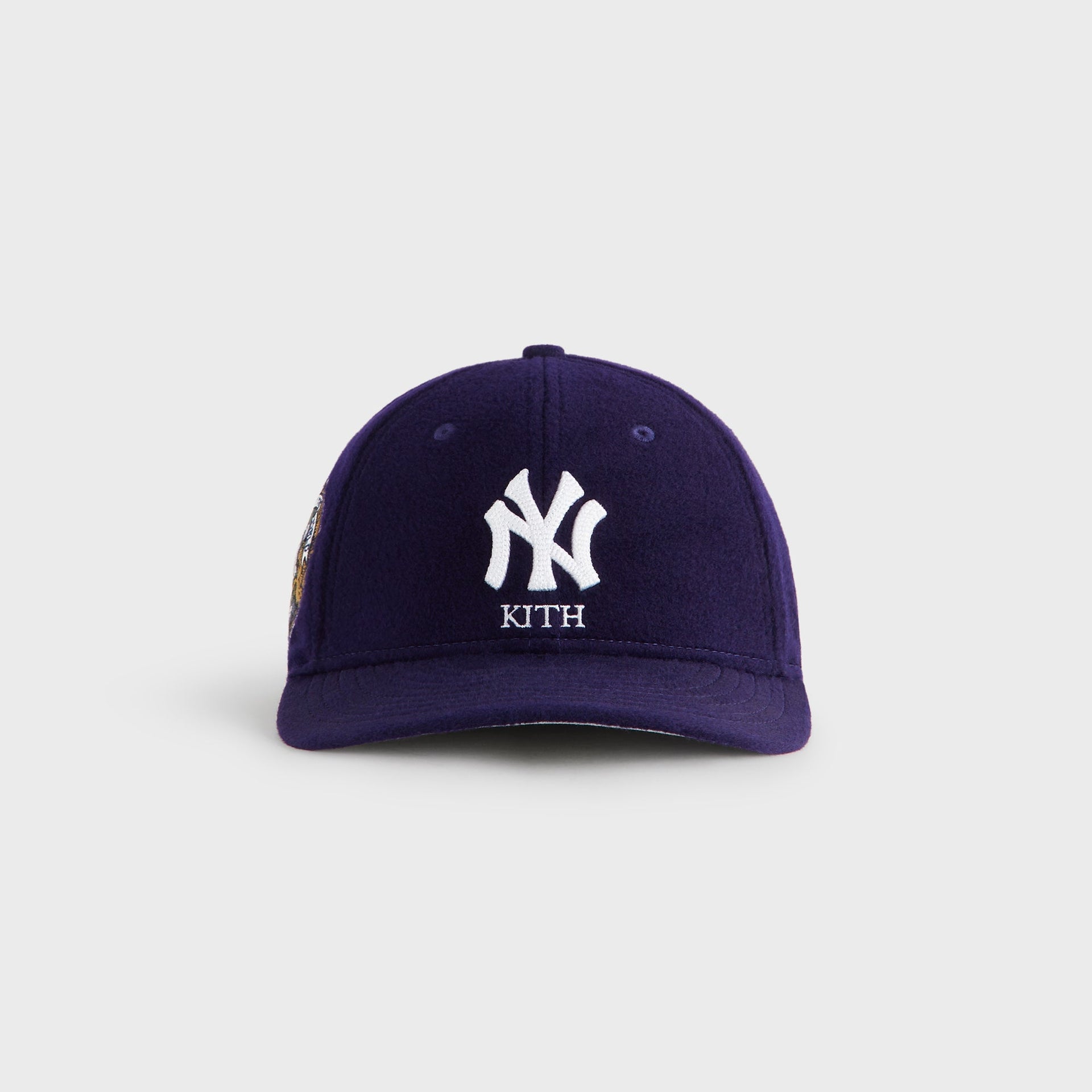 Kith & New Era for the New York Yankees Melton Wool 59FIFTY Low Profile - Nocturnal - PH
