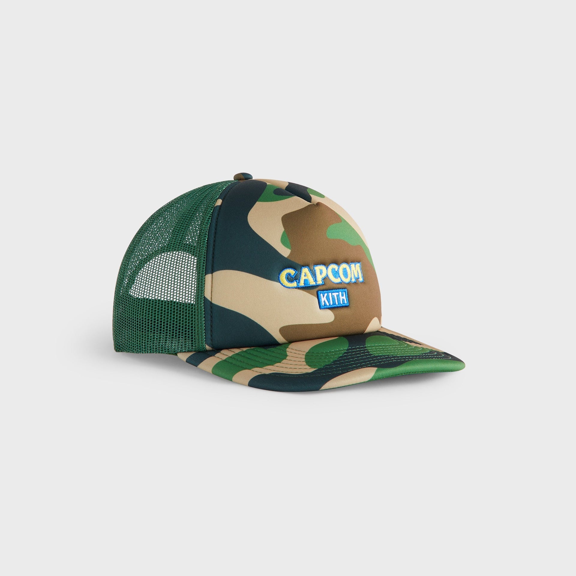 Capcom | Kith Camo Nolan Trucker Hat - Camo - PH