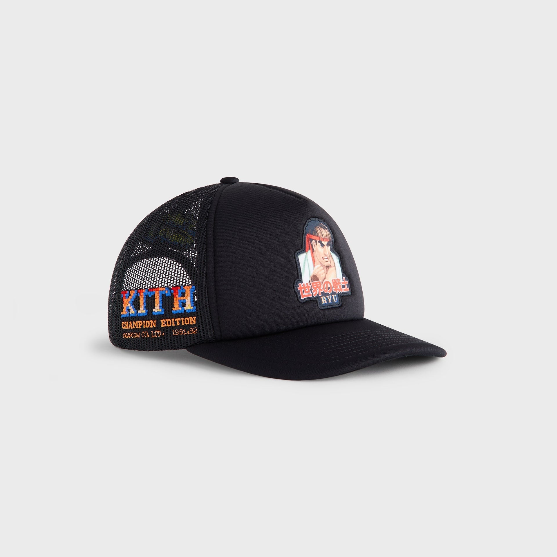 Capcom | Kith Ryu Nolan Trucker Hat - Black - PH