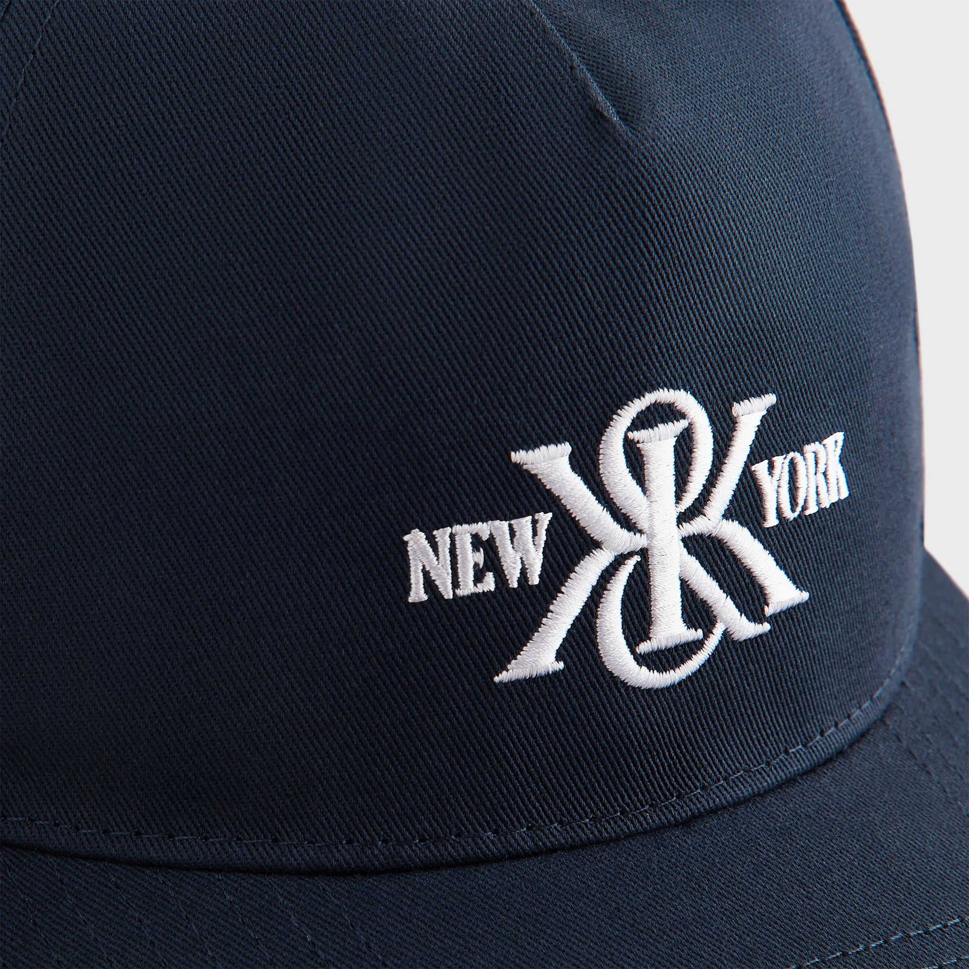 Kith K&K New York Twill Bay Low Pinch Crown Snapback - Nocturnal