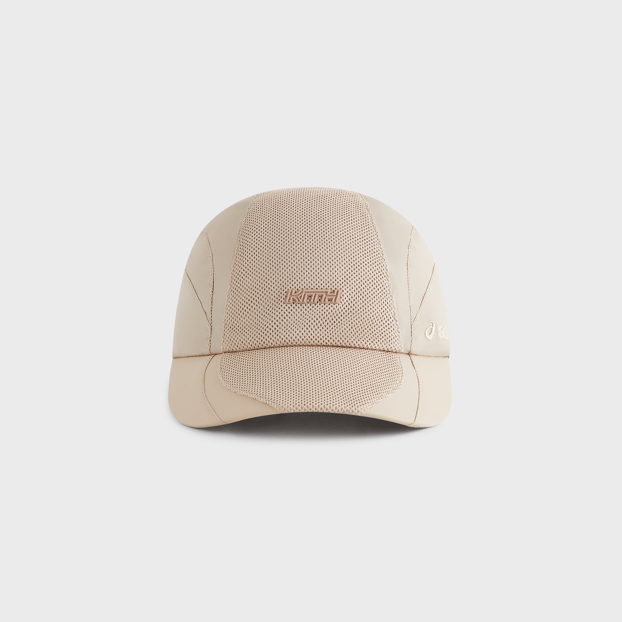 Kith ベージュ メッシュキャップ Kith for ASICS Loyalty Exclusive Mesh Mix Griffey Camper Hat - Paragon