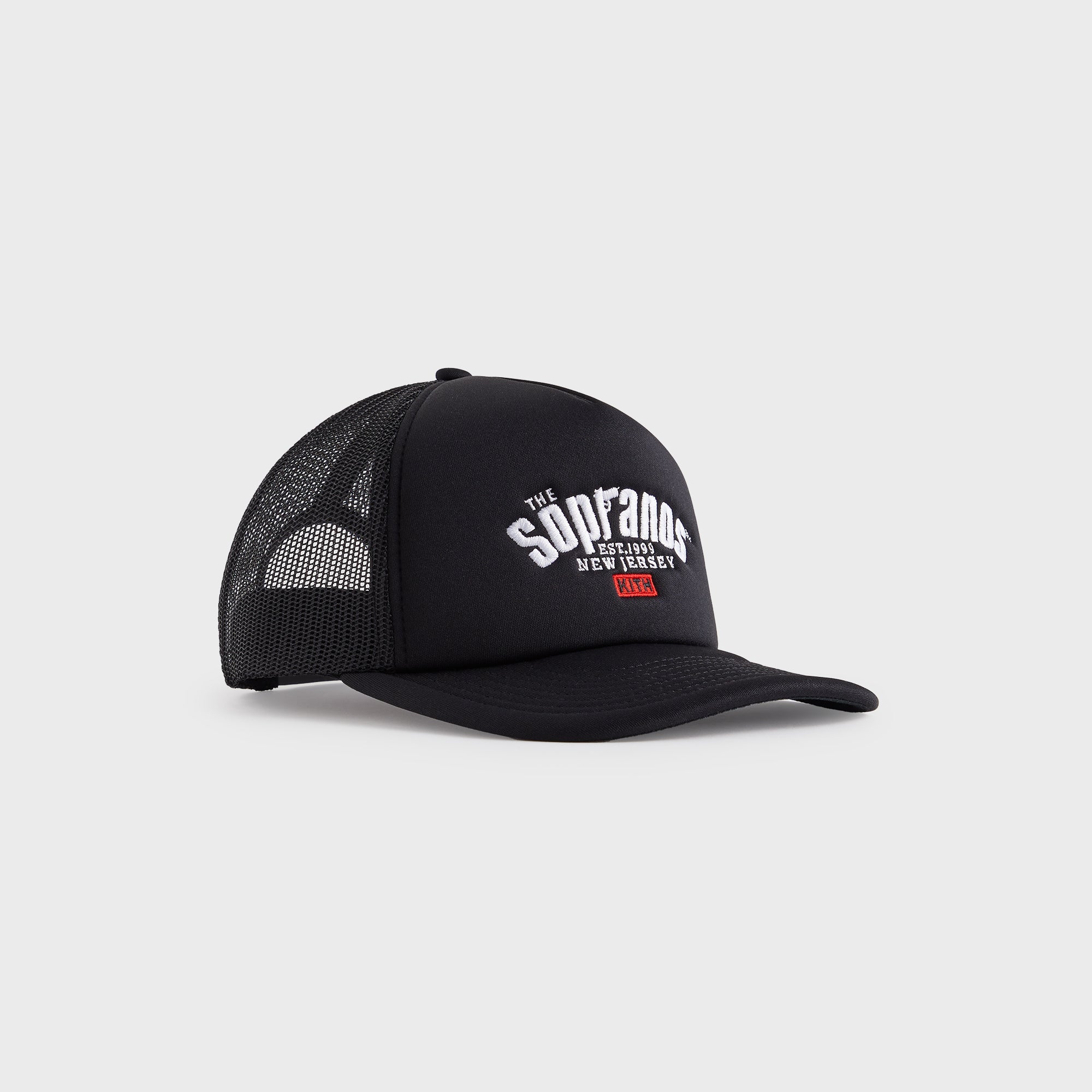 メンズウェア Kith Sopranos Satriale's Trucker Hat Kith x The Sopranos Satriale's Nolan Trucker Hat Black - FW25 - US
