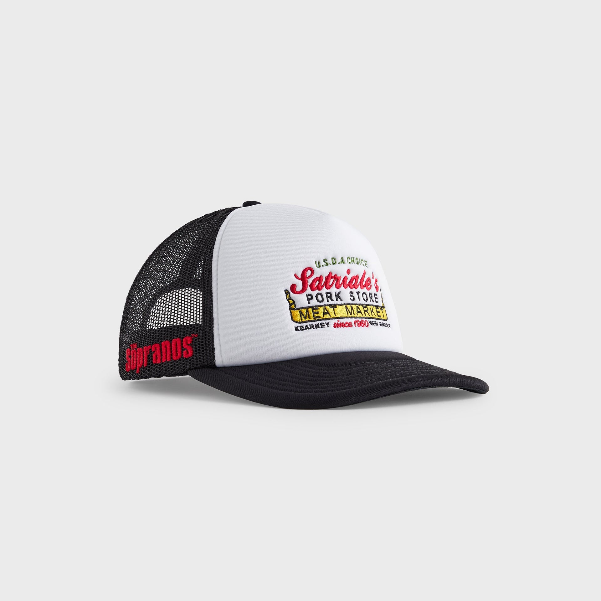 Kith for The Sopranos Satriale's Nolan Trucker Hat - Black