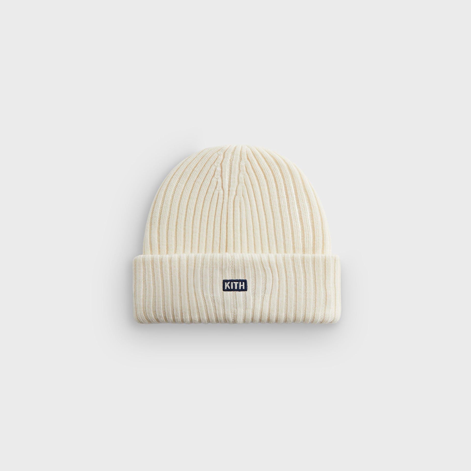 Kith & New Era for the New York Rangers Centennial Knit Beanie - Sandrift