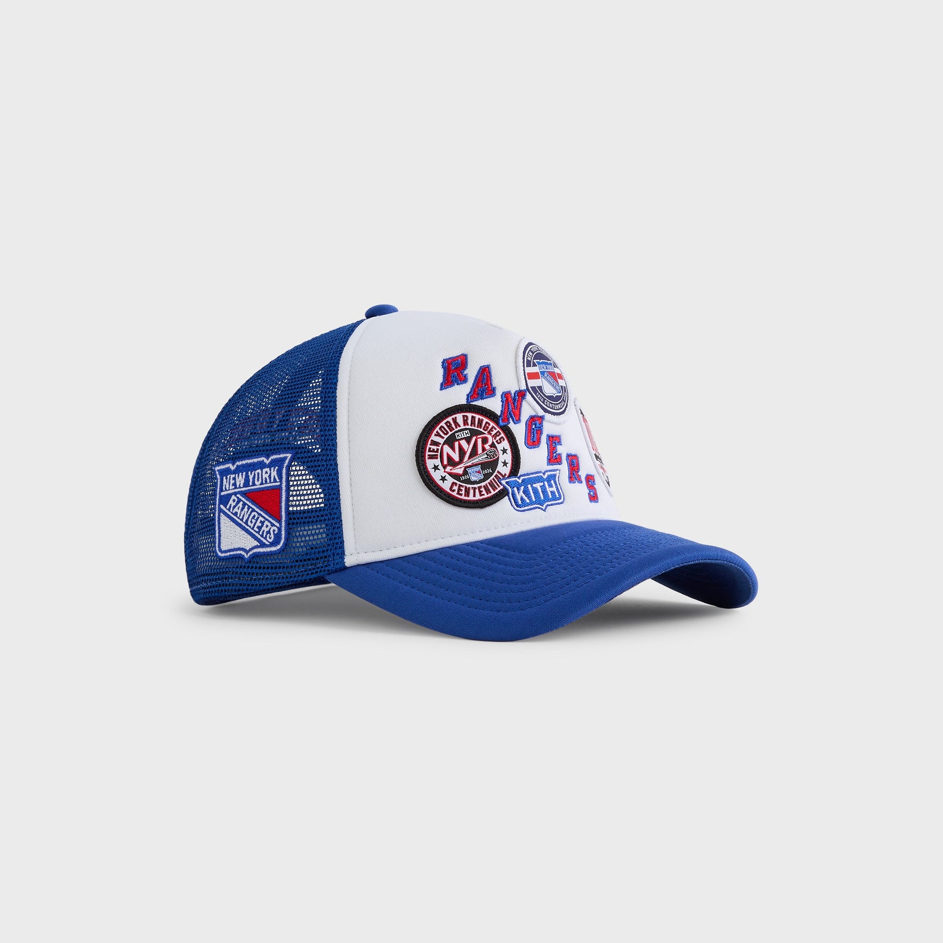 Kith & New Era for the New York Rangers 9FORTY Poly Foam Trucker Hat - Cyclone