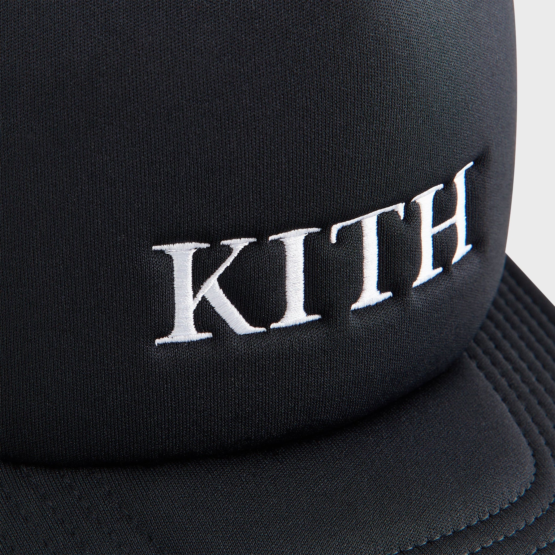 Kith for Olympics Heritage Poly Foam Nolan Trucker Hat - Black