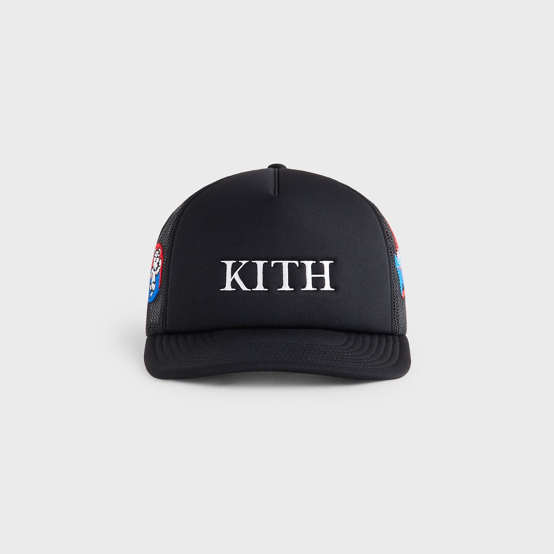 Kith for Olympics Heritage Poly Foam Nolan Trucker Hat - Black