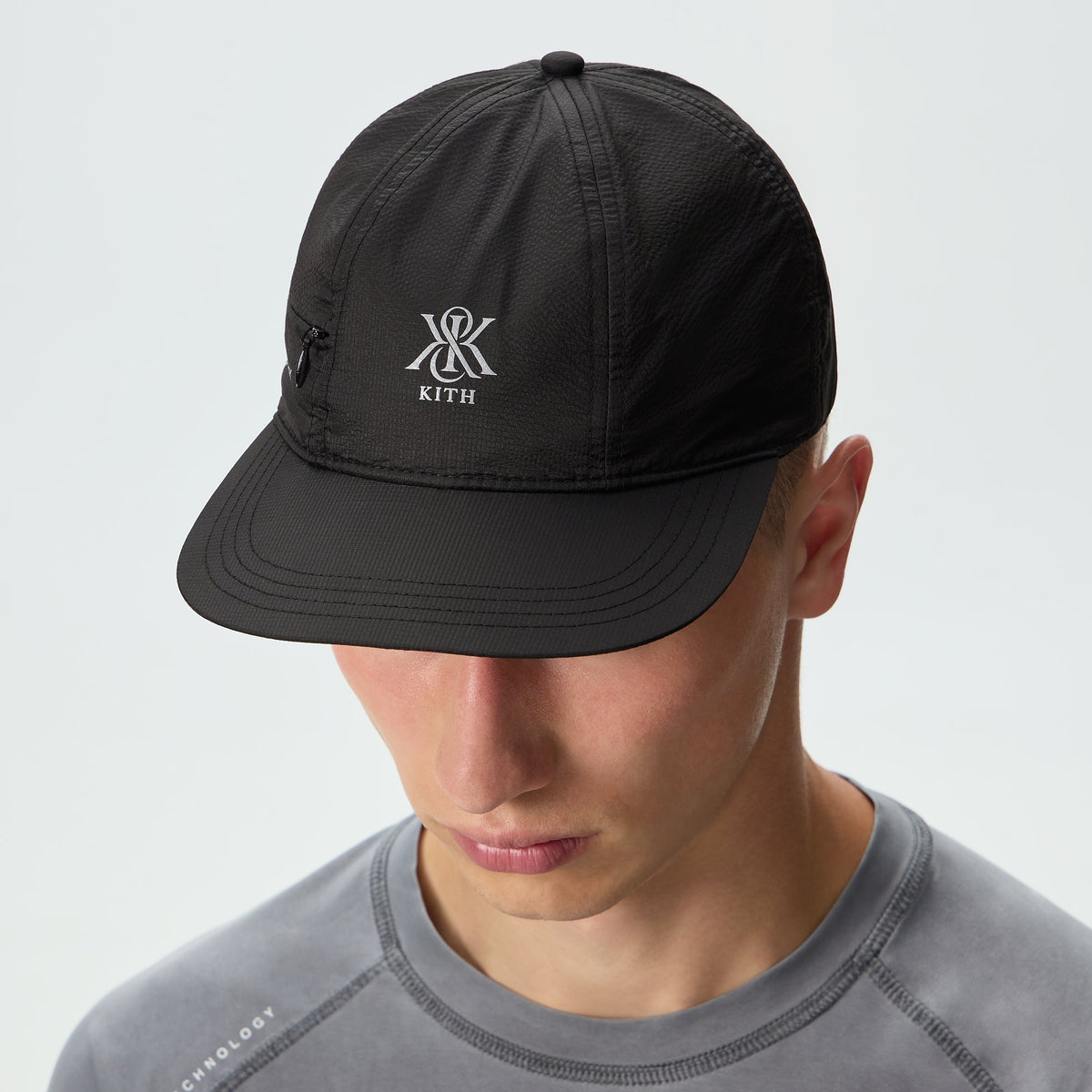 Kith Nylon Ripstop Marathon Cap - Black