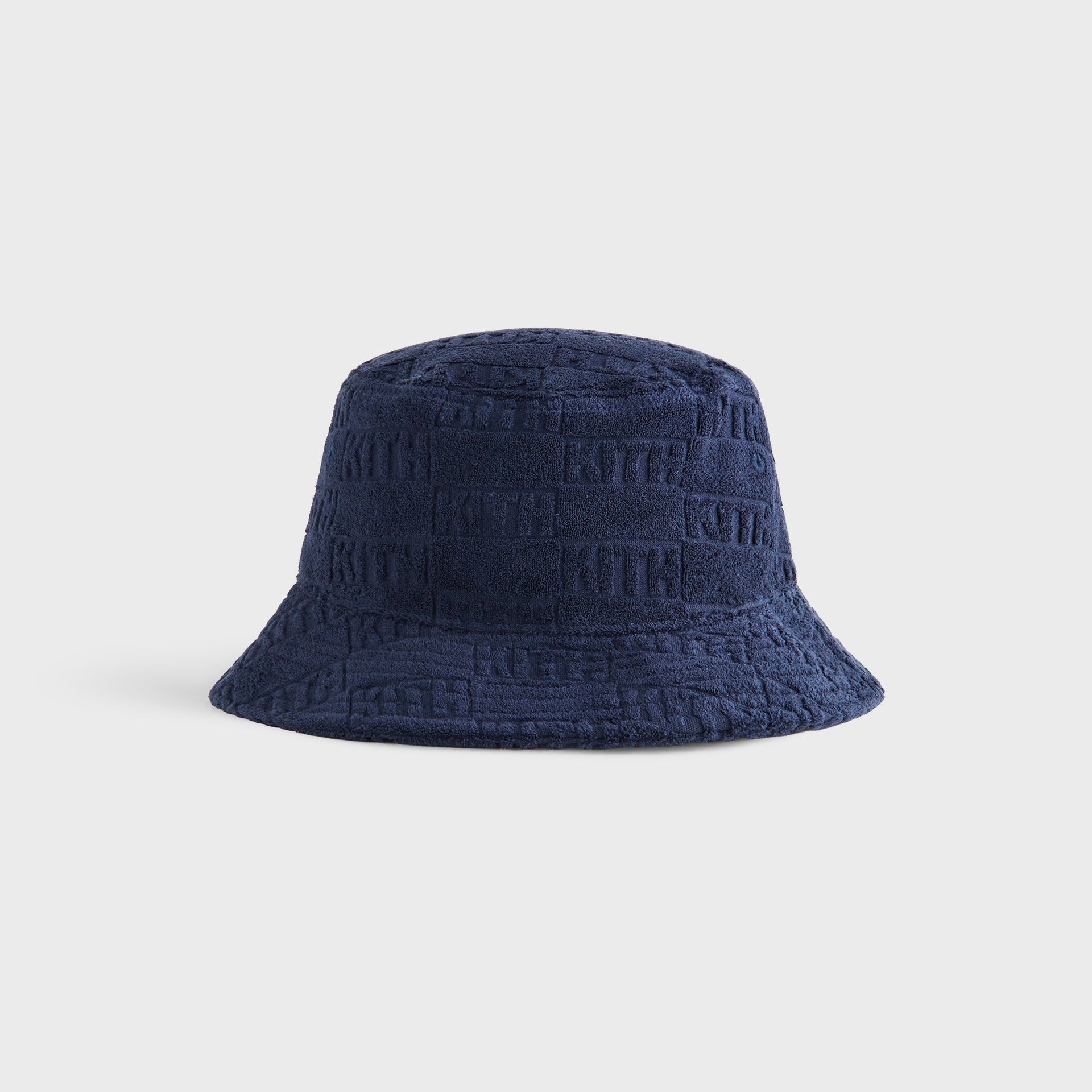 Kith Classic Logo Towel Terry Dawson Bucket Hat - Nocturnal - PH