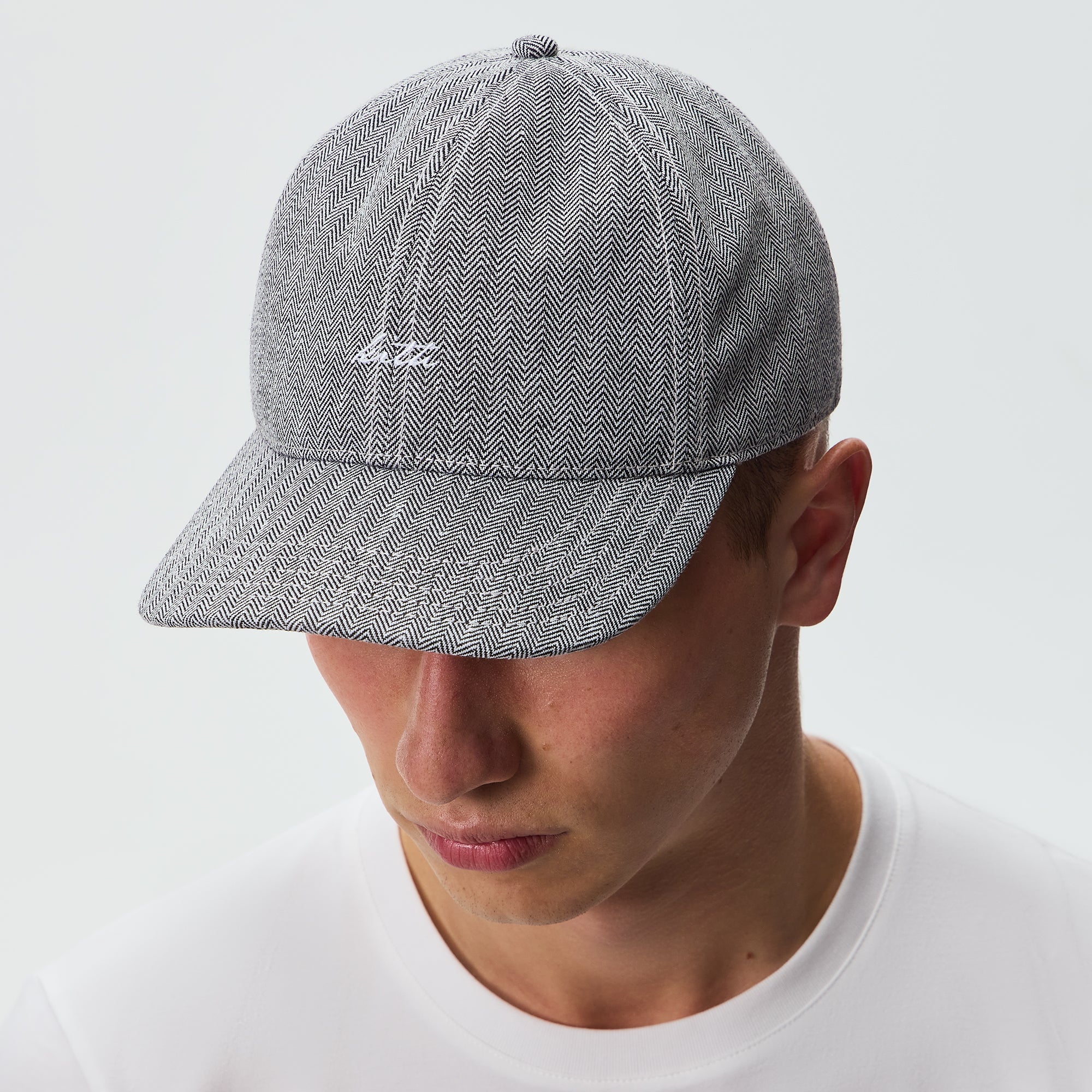 Kith Herringbone Aaron Classic Cap - Black