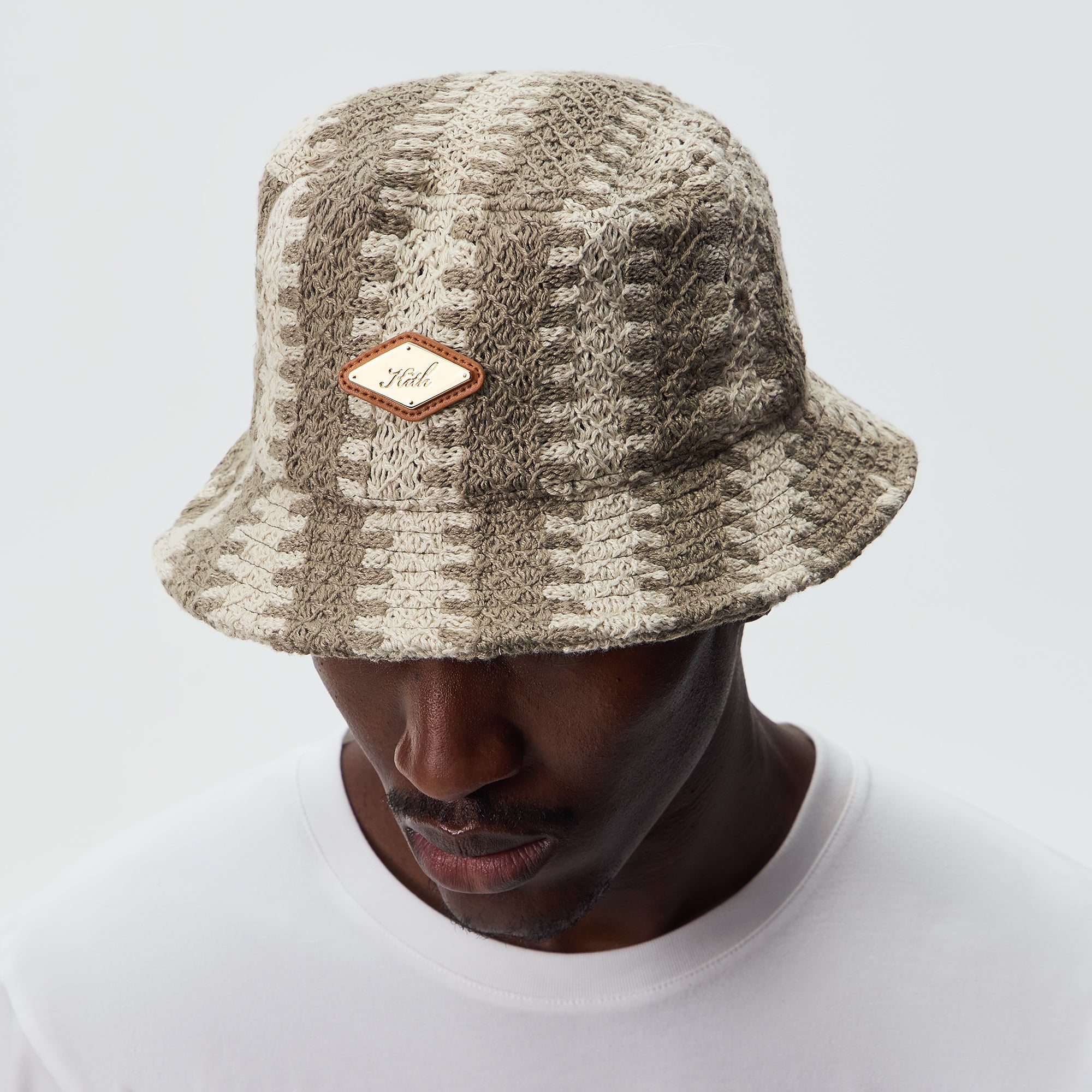 【KITH】Kith Geo Crochet Dawson Bucket Hat Kith Crochet Dawson Bucket Hat - Veil