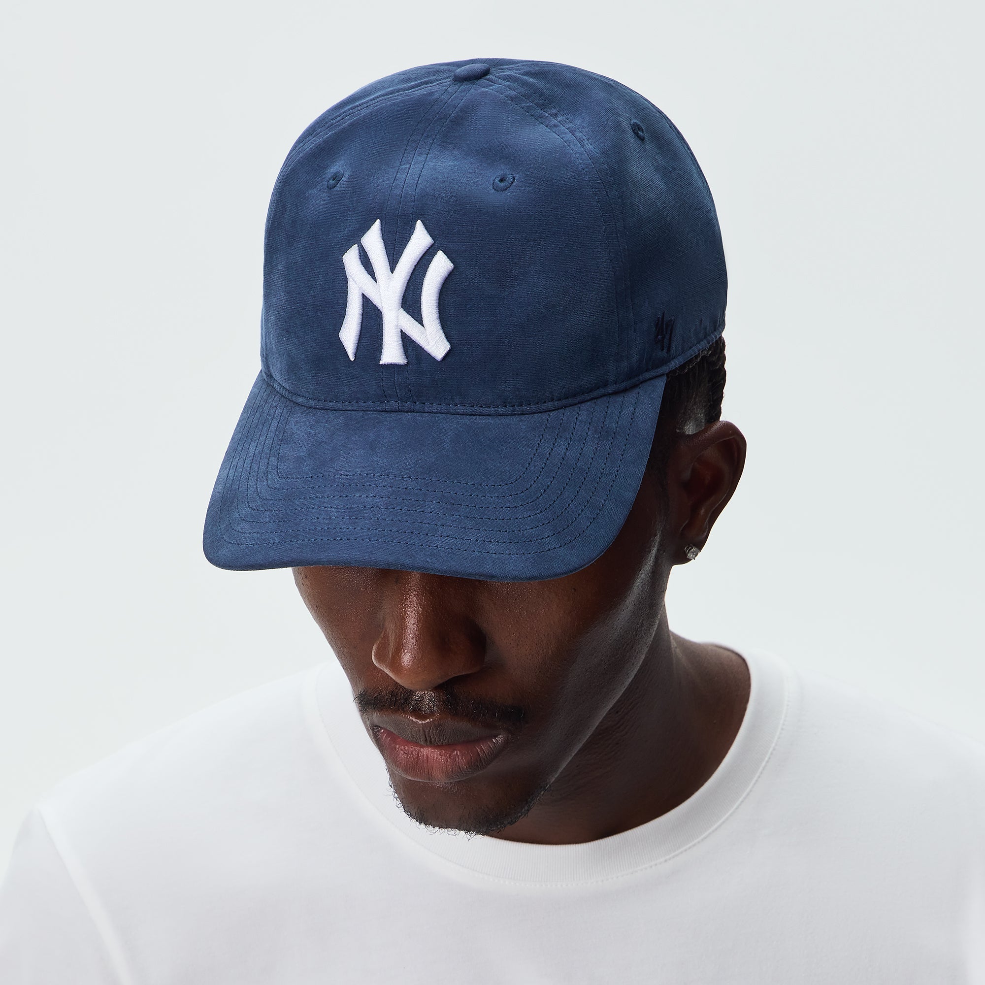 Kith & '47 for the New York Yankees Heavy Cupro Linen Franchise LS Cap