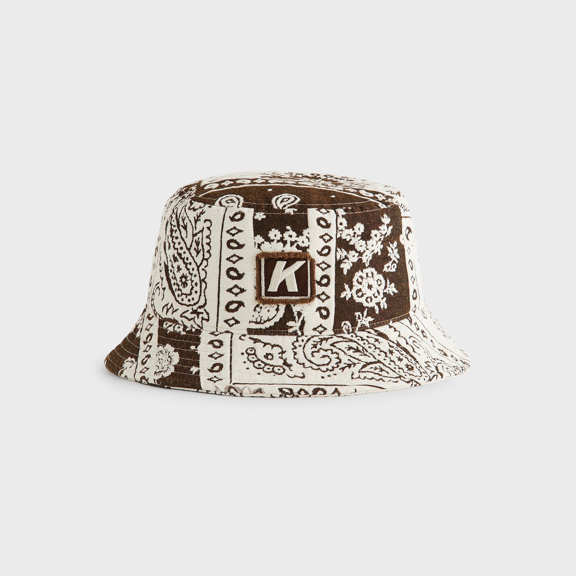 Kith Bandana Jacquard Dawson Bucket Hat - Coffee - PH