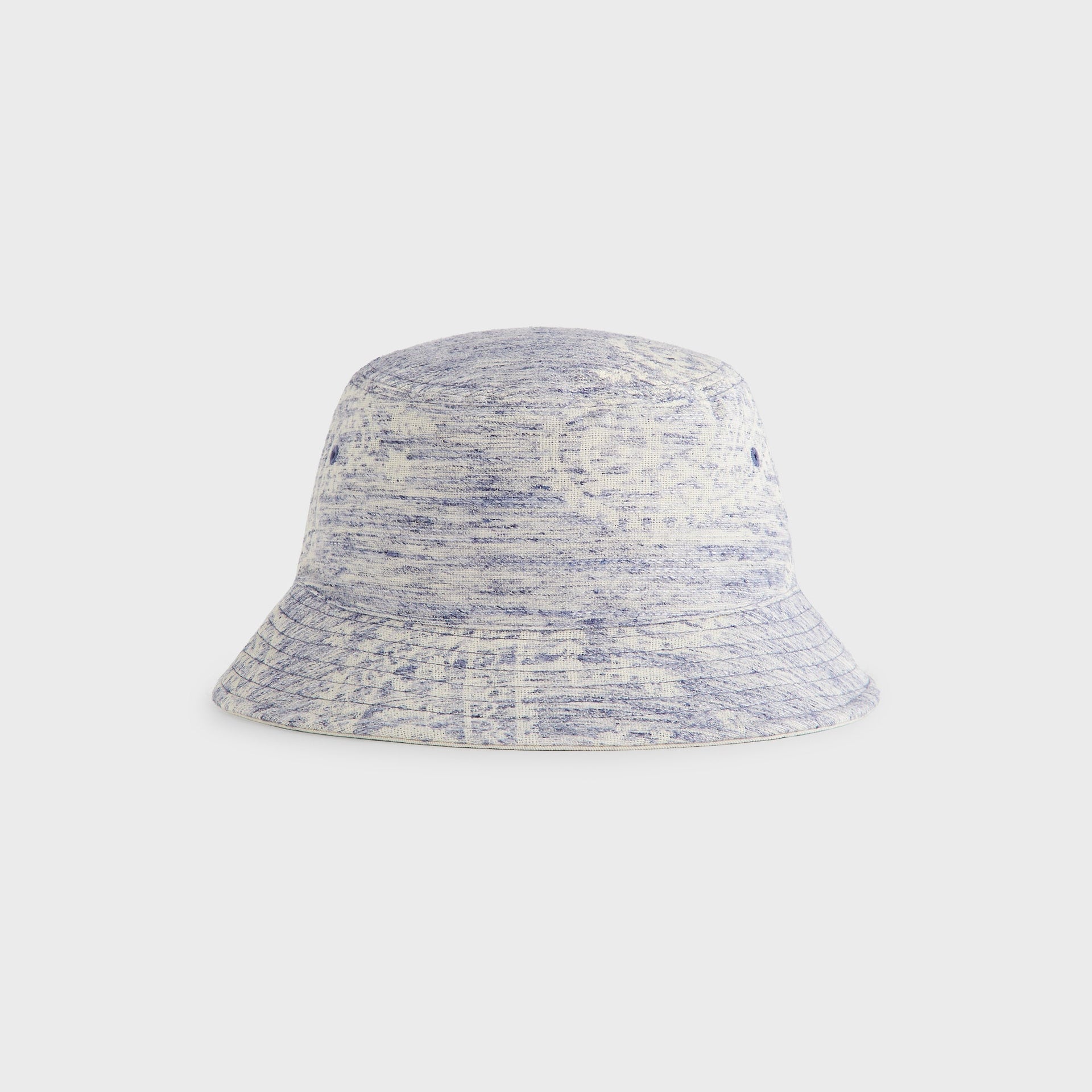Kith Heather Jacquard Canvas Reversible Dawson Bucket Hat - Light Indigo - PH