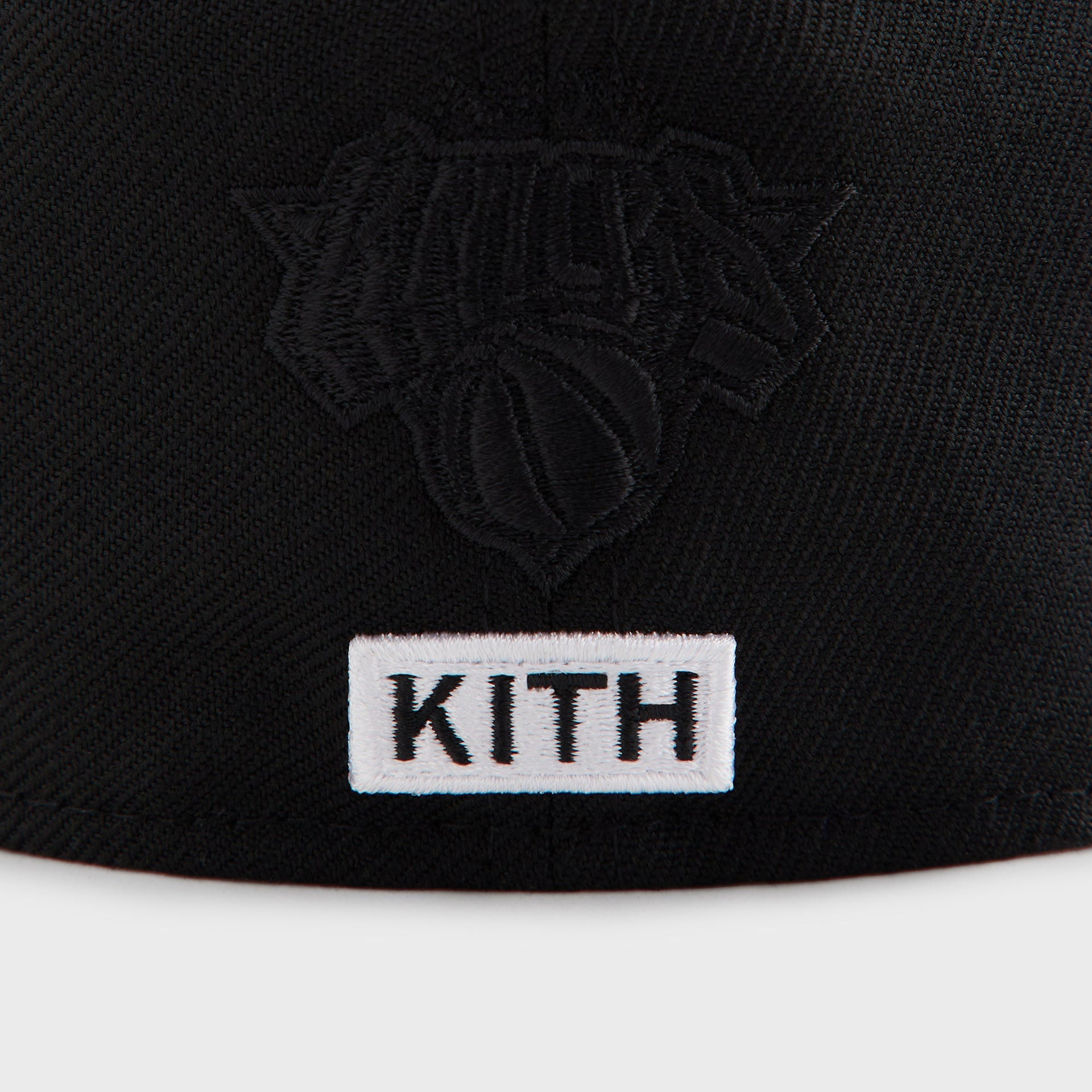 Kith & New Era for the New York Knicks Playoffs Premium Wool 59Fifty Low Profile Cap - Black