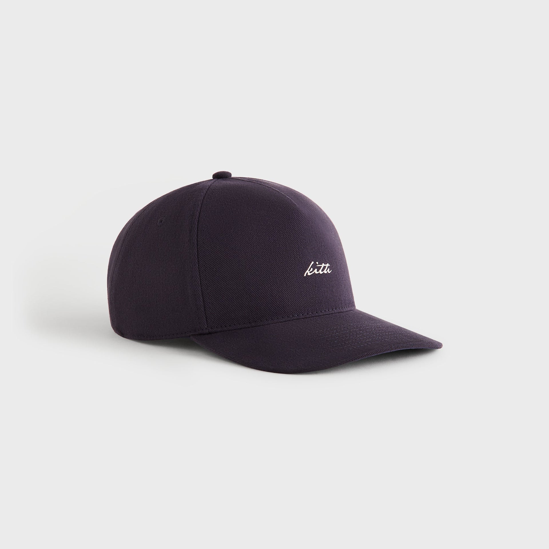 Kith Autograph Brushed Twill Bay Low Pinch Crown Cap - Nocturnal