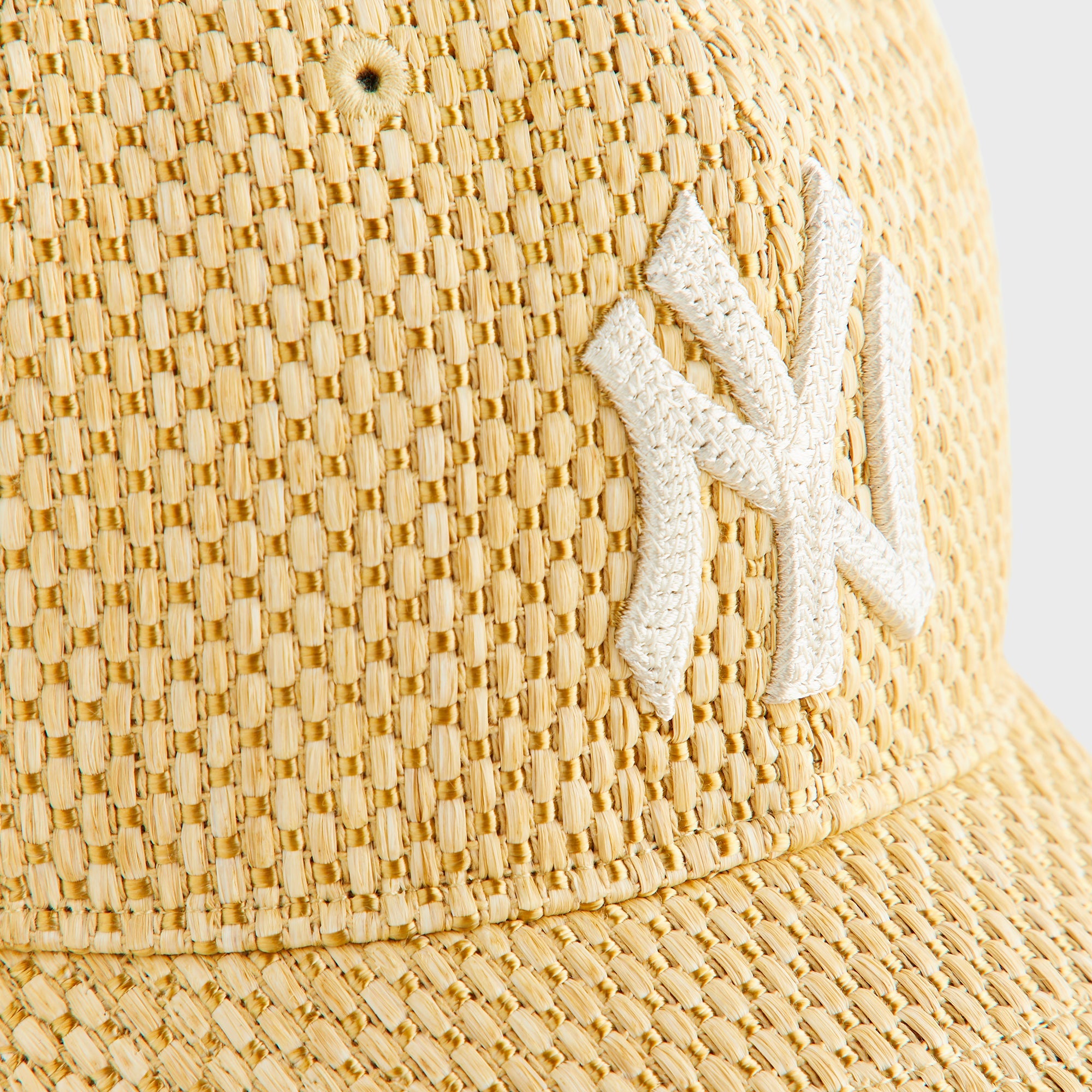 Kith & '47 for the New York Yankees Raffia Franchise LS Cap - Natural