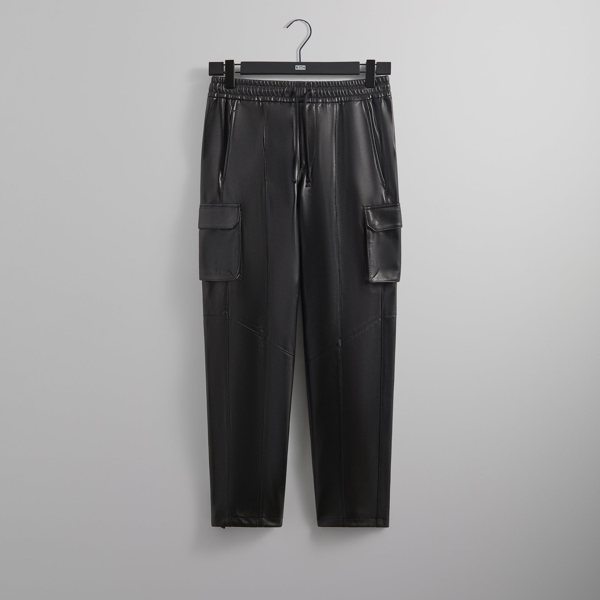 UrlfreezeShops Leather Sennet II Cargo Pant - Black