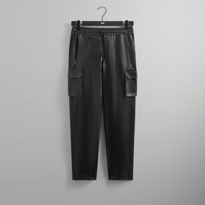 UrlfreezeShops Leather Sennet II Cargo Pant - Black