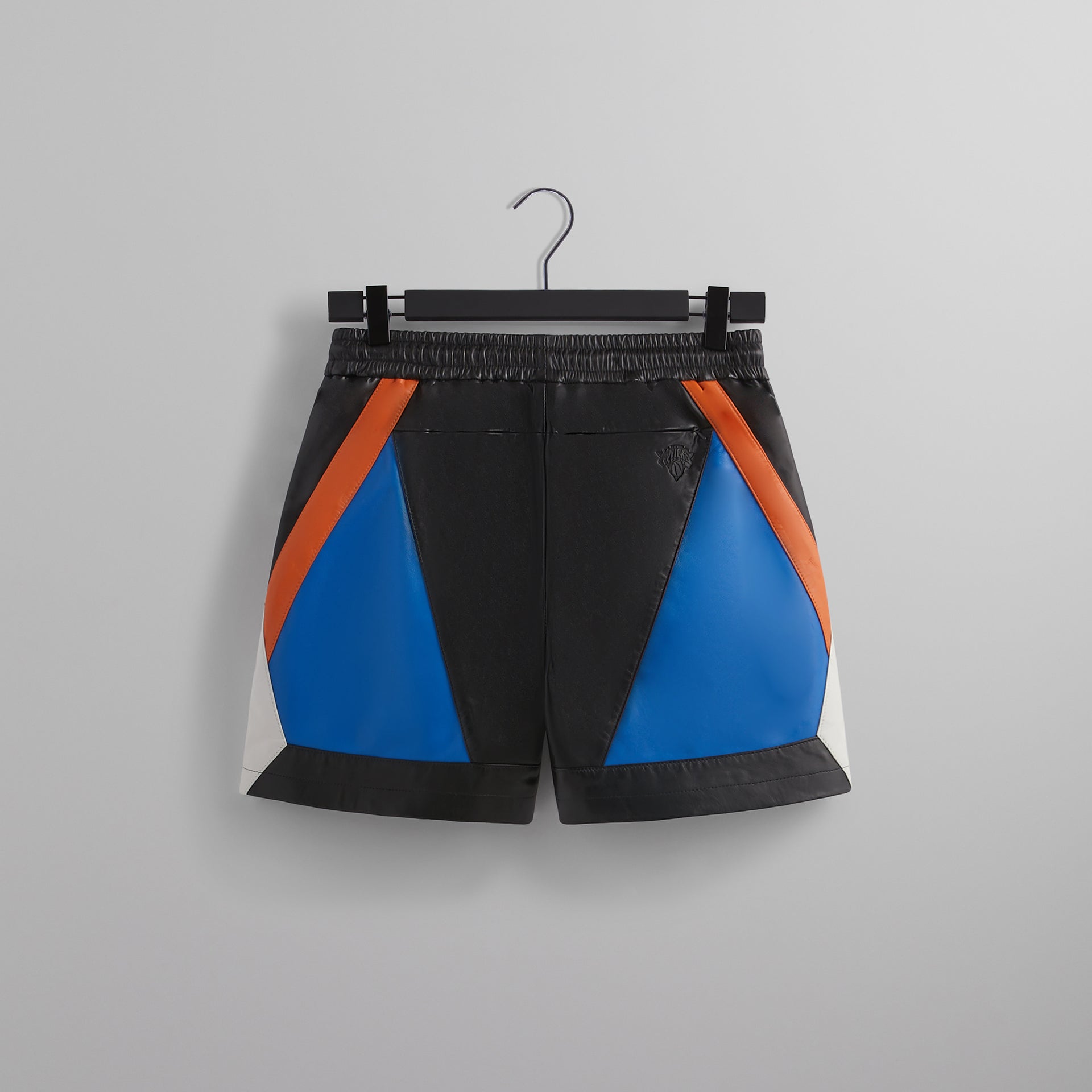 Kith for the New York Knicks Leather Turbo Shorts - Black